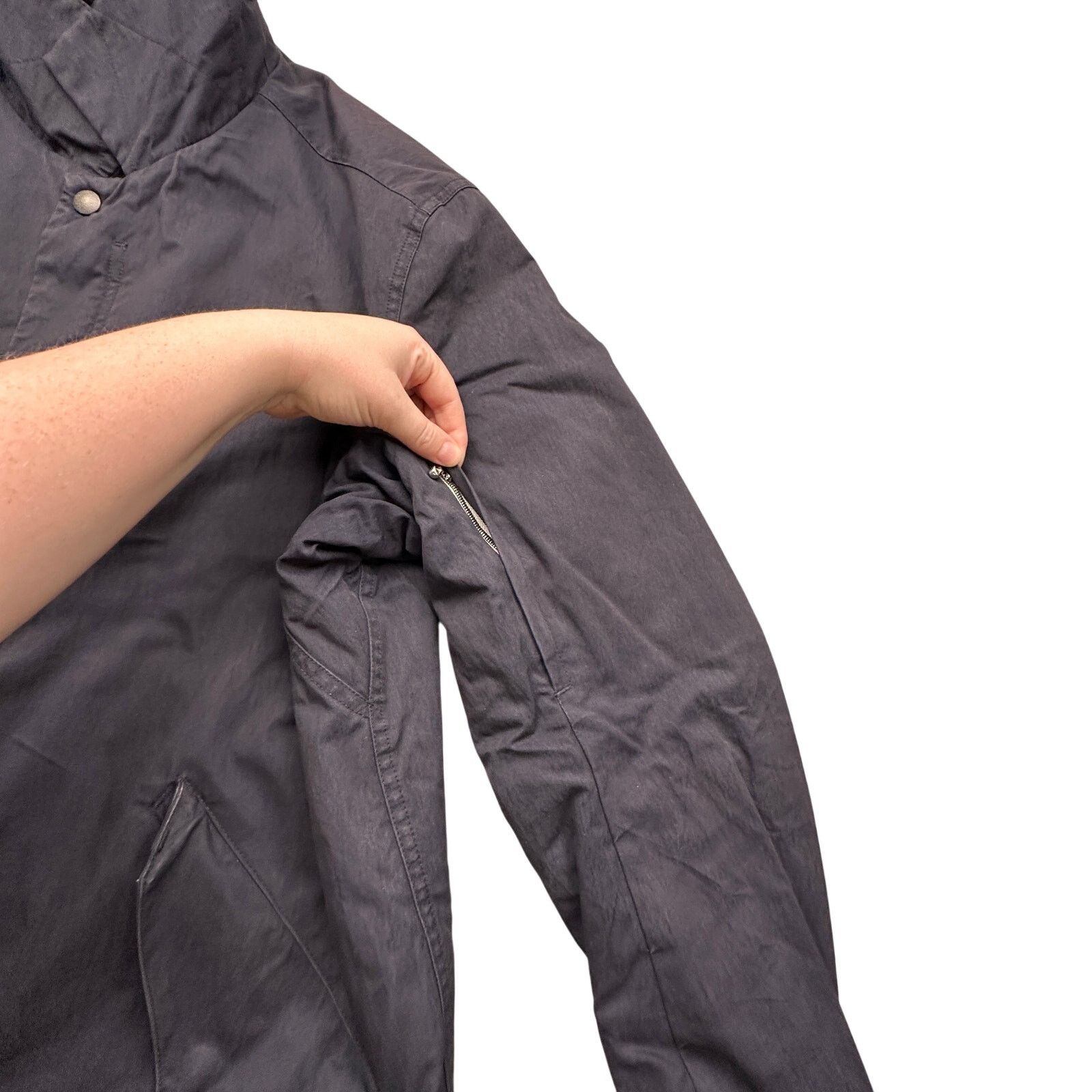 Wings + Horns Wings + Horns Alpha Mac Coat Navy Mens Large Size US L / EU 52-54 / 3 - 10 Thumbnail
