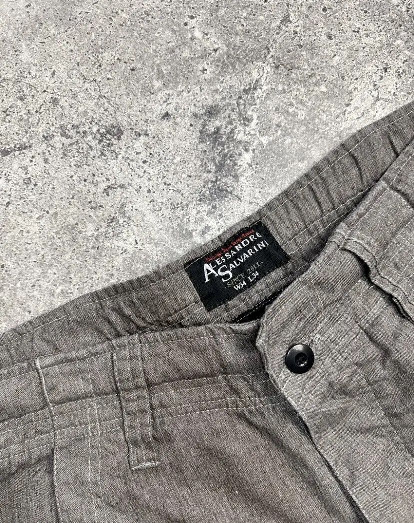 14th Addiction × Japanese Brand × Le Grande Bleu (L.G.B.) Junya Watanabe Style G Star Raw Cargo Pants Bondage GOA Size US 34 / EU 50 - 7 Thumbnail