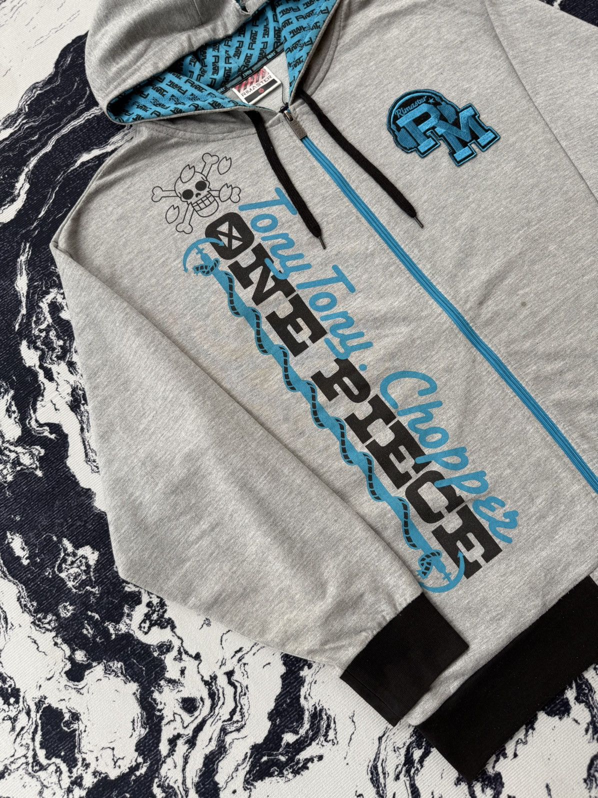 Anime × One Piece × Vintage Rimaster one piece anime ziphoodie Size US XL / EU 56 / 4 - 8 Thumbnail