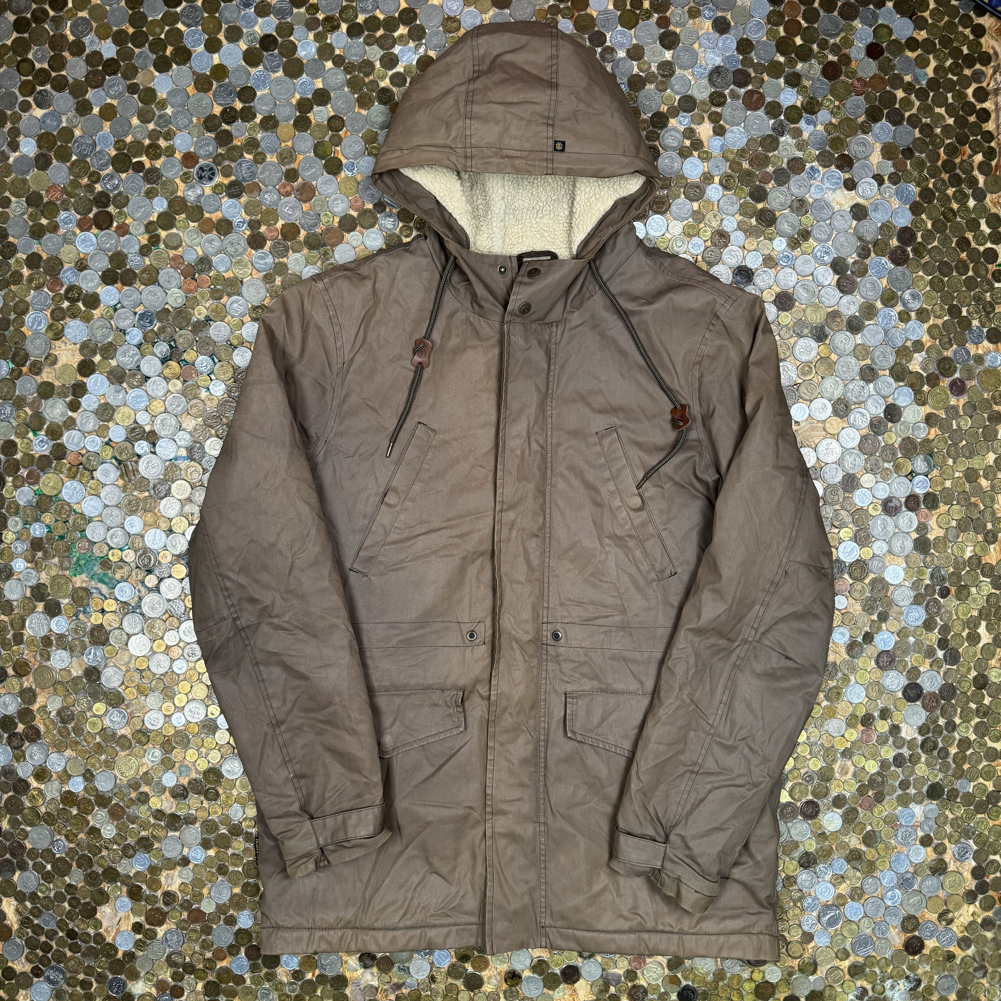 Element Element heavy coat zip jacket varsity & hoodie sheepa 90s Size US L / EU 52-54 / 3 - 3 Thumbnail