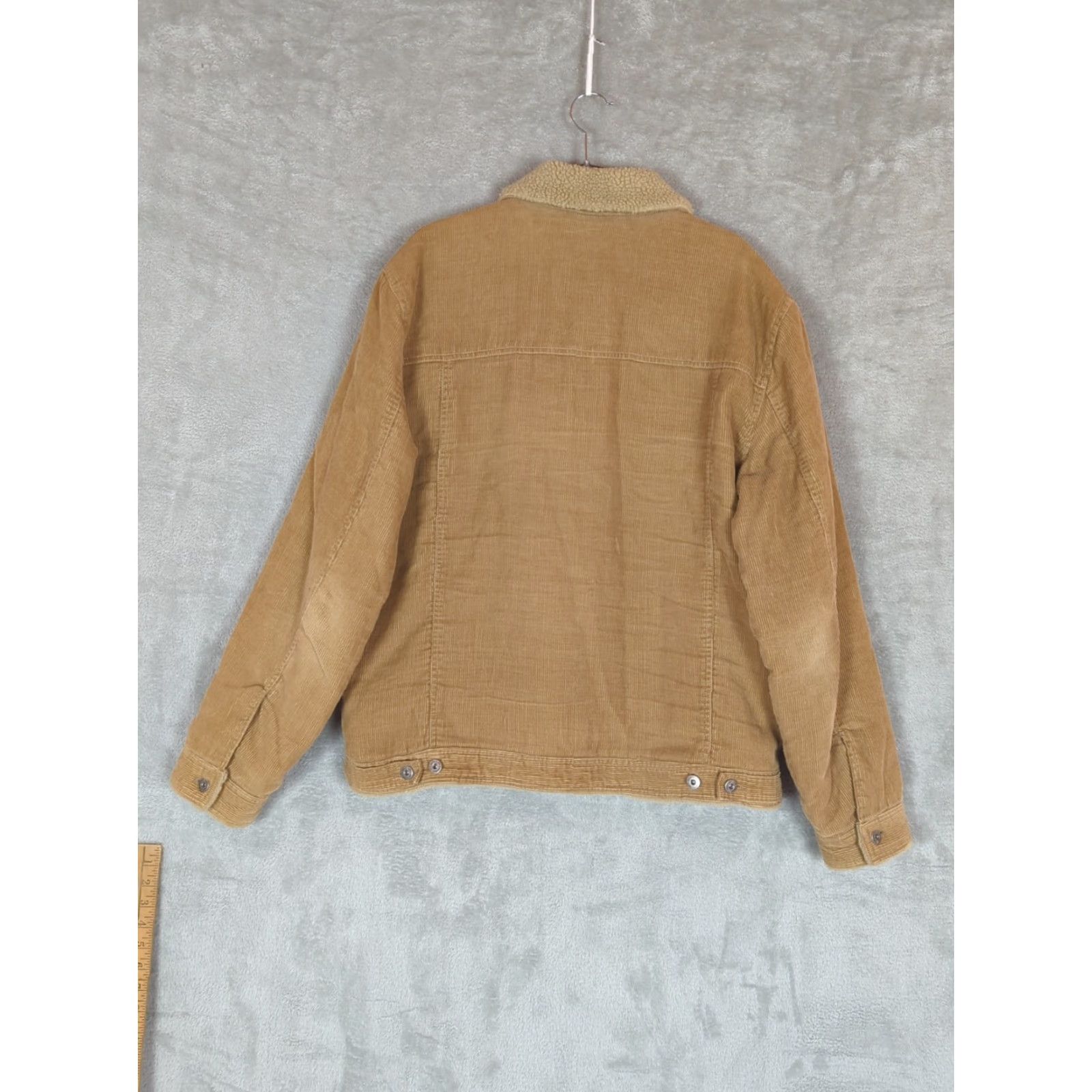 Vintage VINTAGE Aeropostale Jacket Mens L Brown Corduroy Sherpa Lined Trucker Jacket Size US L / EU 52-54 / 3 - 2 Thumbnail