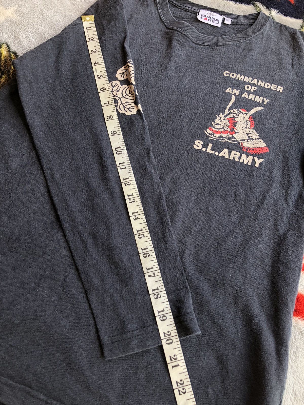 Japanese Brand Vintage Samurai Label Commander Of An Army Japan Shirt Tee Size US M / EU 48-50 / 2 - 12 Thumbnail