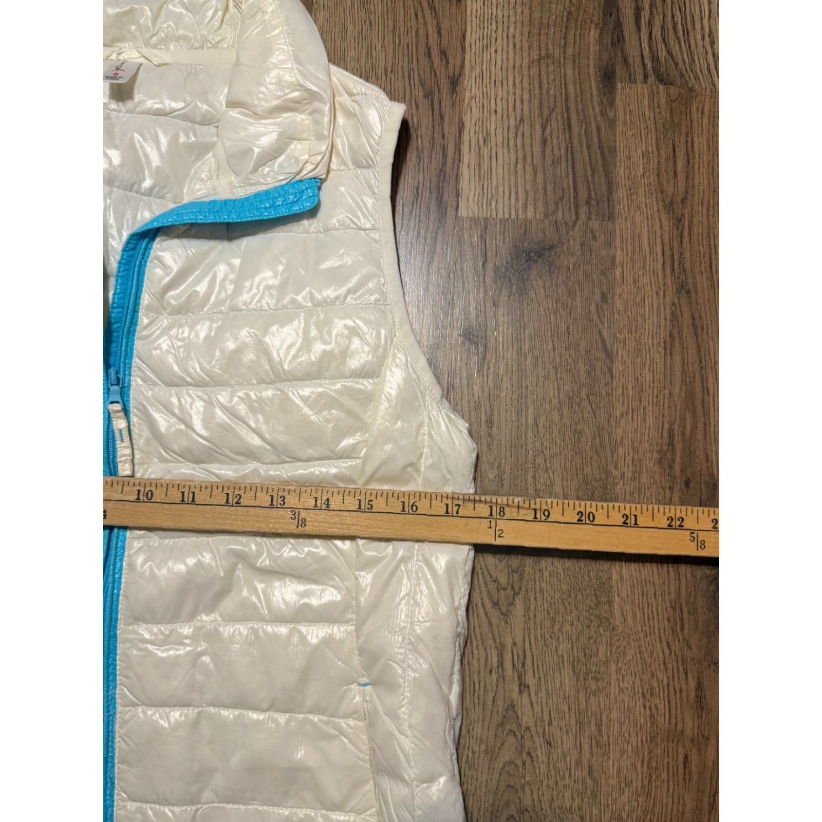 Vintage VINTAGE Extertek Jacket Women's Size Small White Blue Full Zip Vest Quilted Size S / US 4 / IT 40 - 5 Thumbnail
