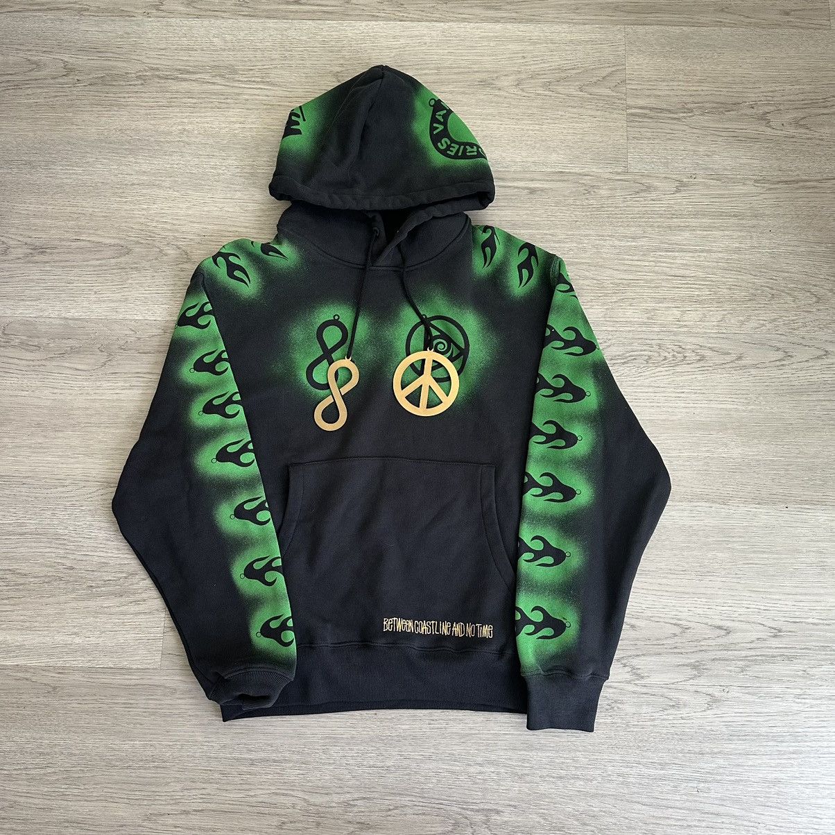 image of Dries Van Noten Embroidered Hoodie 'black', Men's (Size Small)