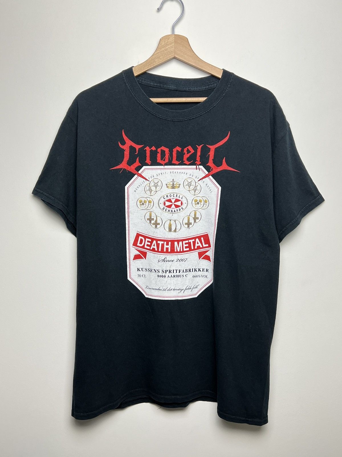 Band Tees y2k crocell death metal t shirt Size US L / EU 52-54 / 3 - 2 Thumbnail
