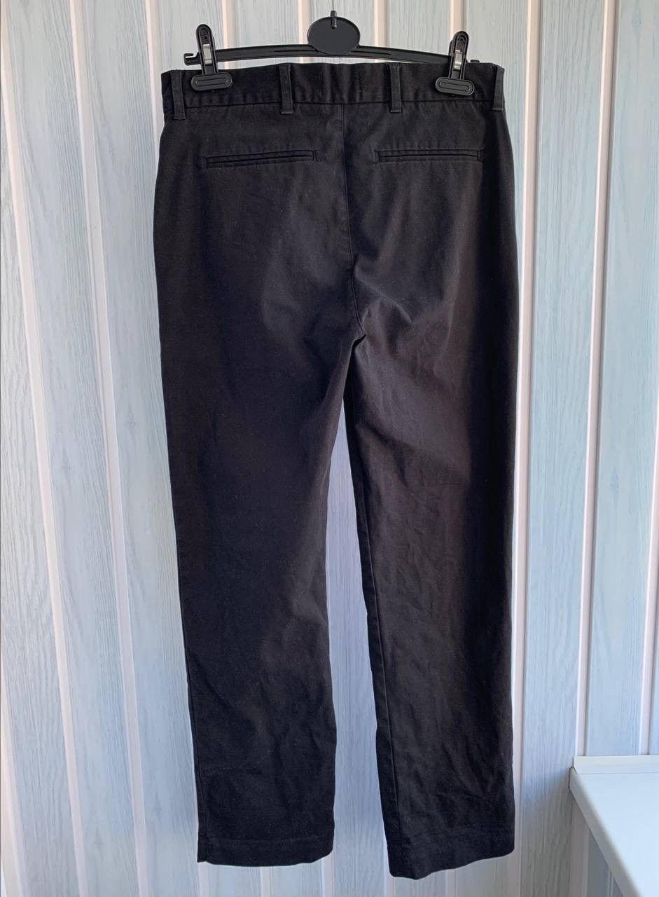 Percival × Vintage Percival Black Cotton &Elastane Pockets Button Trousers Size US 30 / EU 46 - 3 Thumbnail