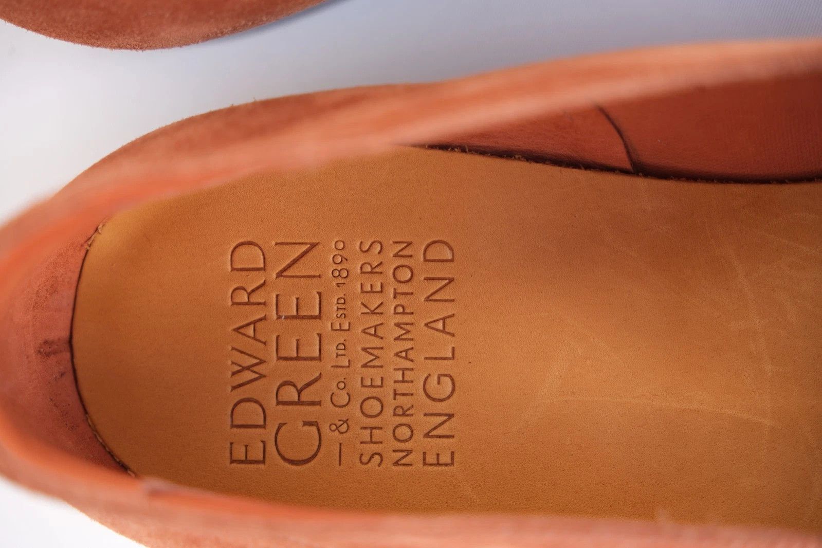 Edward Green New Edward Green Hampton Salmon Suede Loafers UK 10.5 /US 11 Size US 11 / EU 44 - 7 Thumbnail