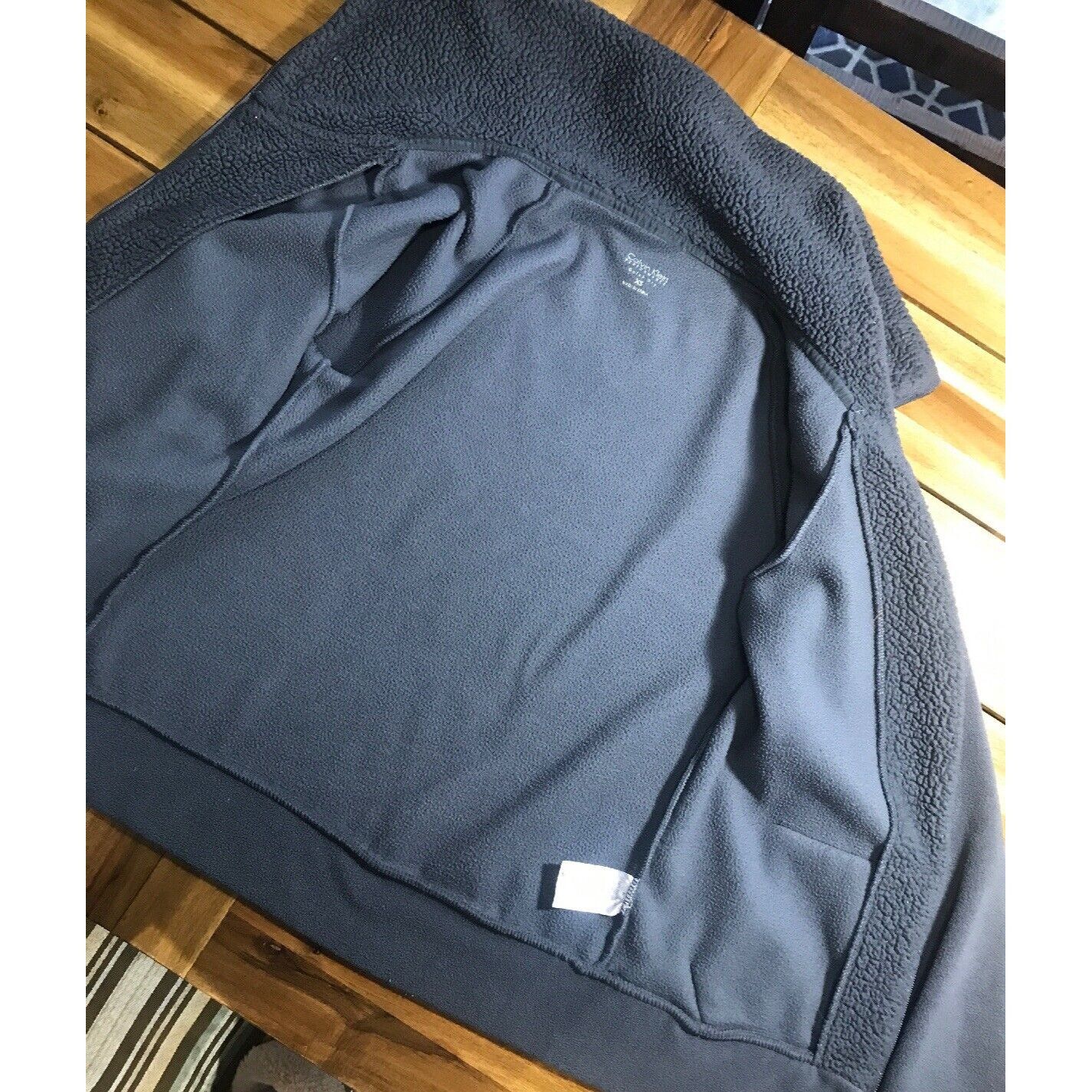 Calvin Klein Calvin Klein Performance Quick Dry Gray Fleece Jacket Woman’ Size XS / US 0-2 / IT 36-38 - 3 Thumbnail