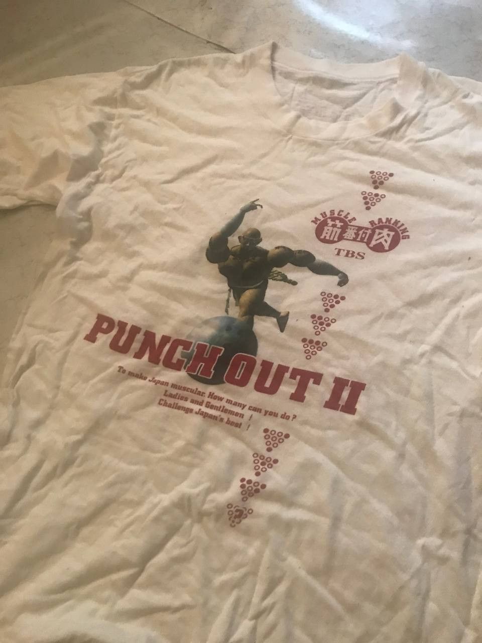 Vintage Vintage Punch Out 2 Muscle Ranking Game Tee Size US M / EU 48-50 / 2 - 1 Thumbnail