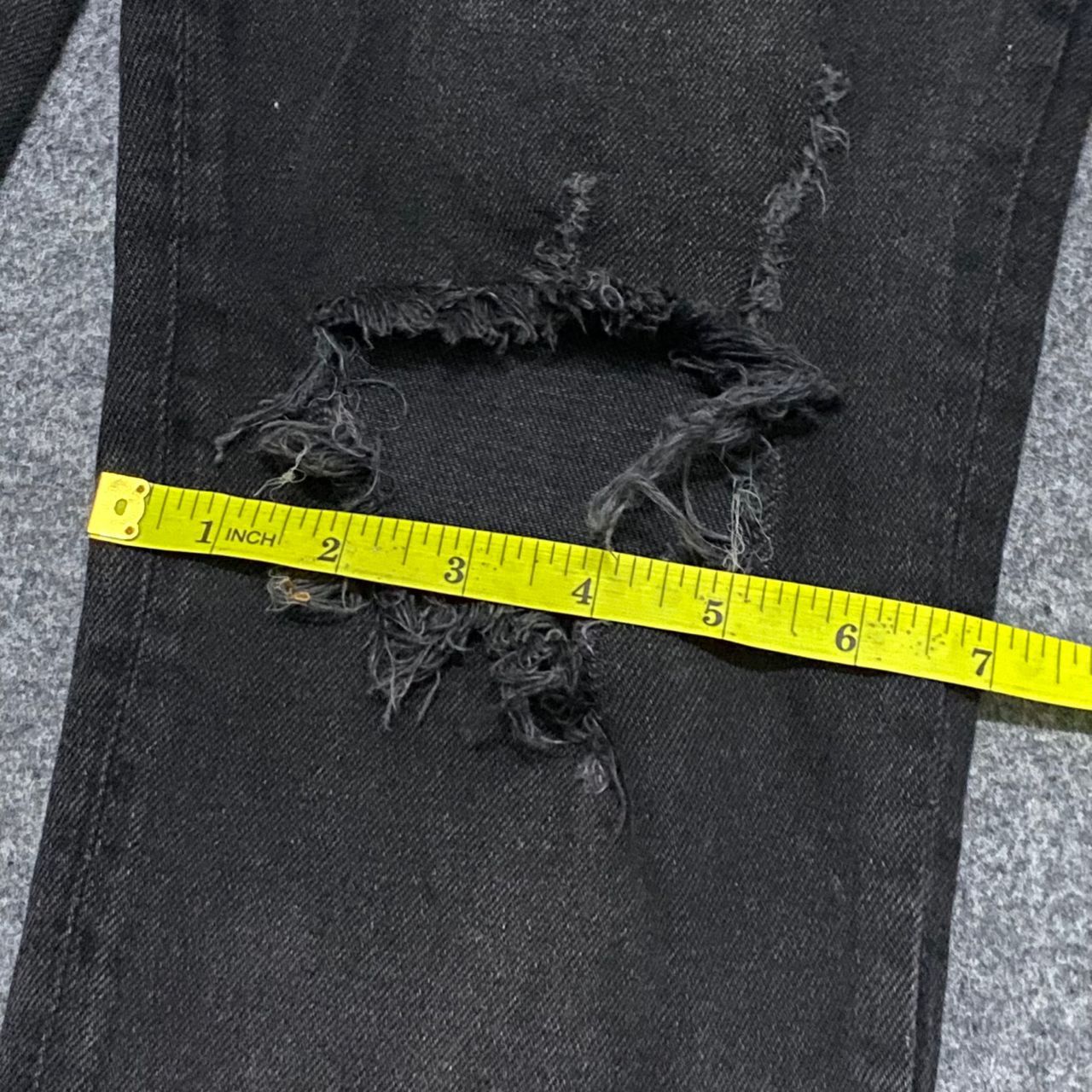 Bershka 💥Best Offer💥Bershka Skinny Punk Distressed Denim Size US 32 / EU 48 - 5 Thumbnail