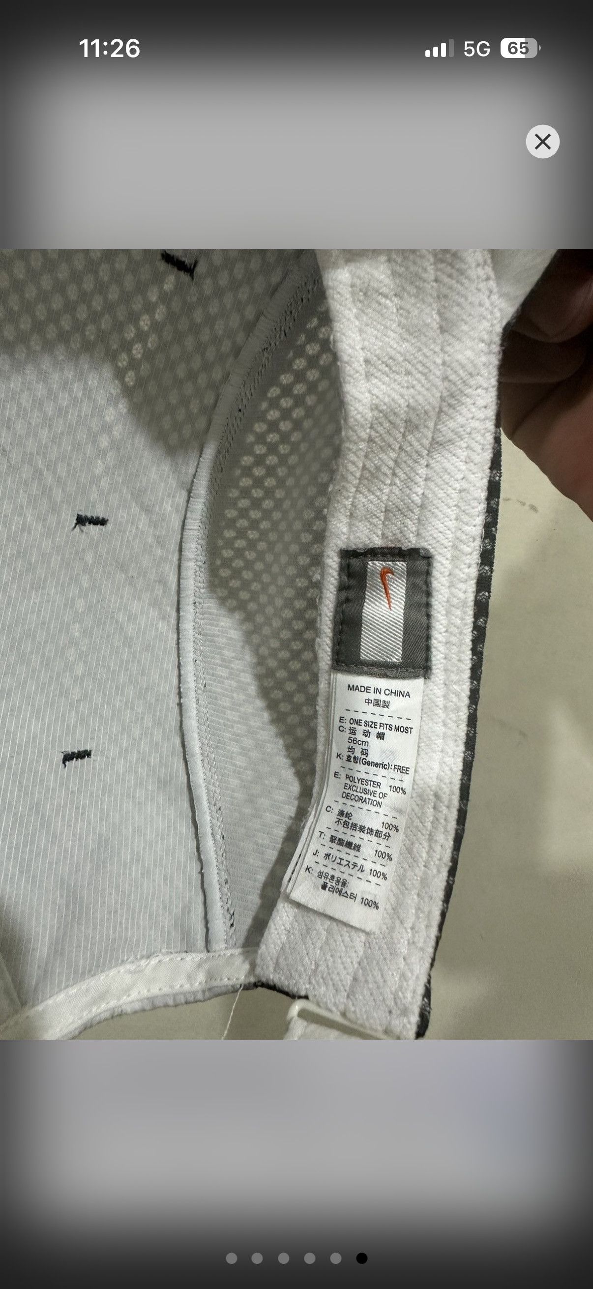 Nike VTG Nike Cap Size ONE SIZE - 6 Thumbnail
