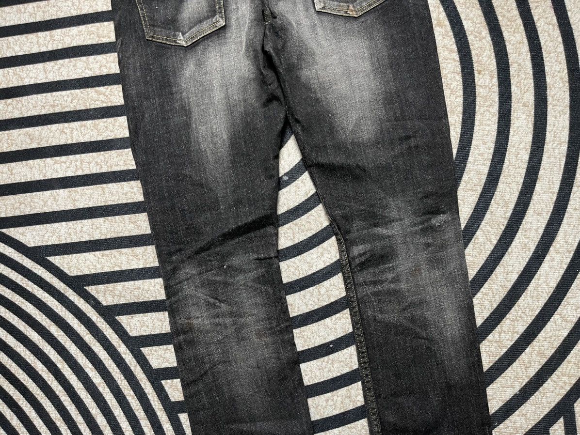 JACKROSE 2000s JACKROSE DISTRESSED DENIM JEANS RARE DESIGN Size US 32 / EU 48 - 15 Thumbnail