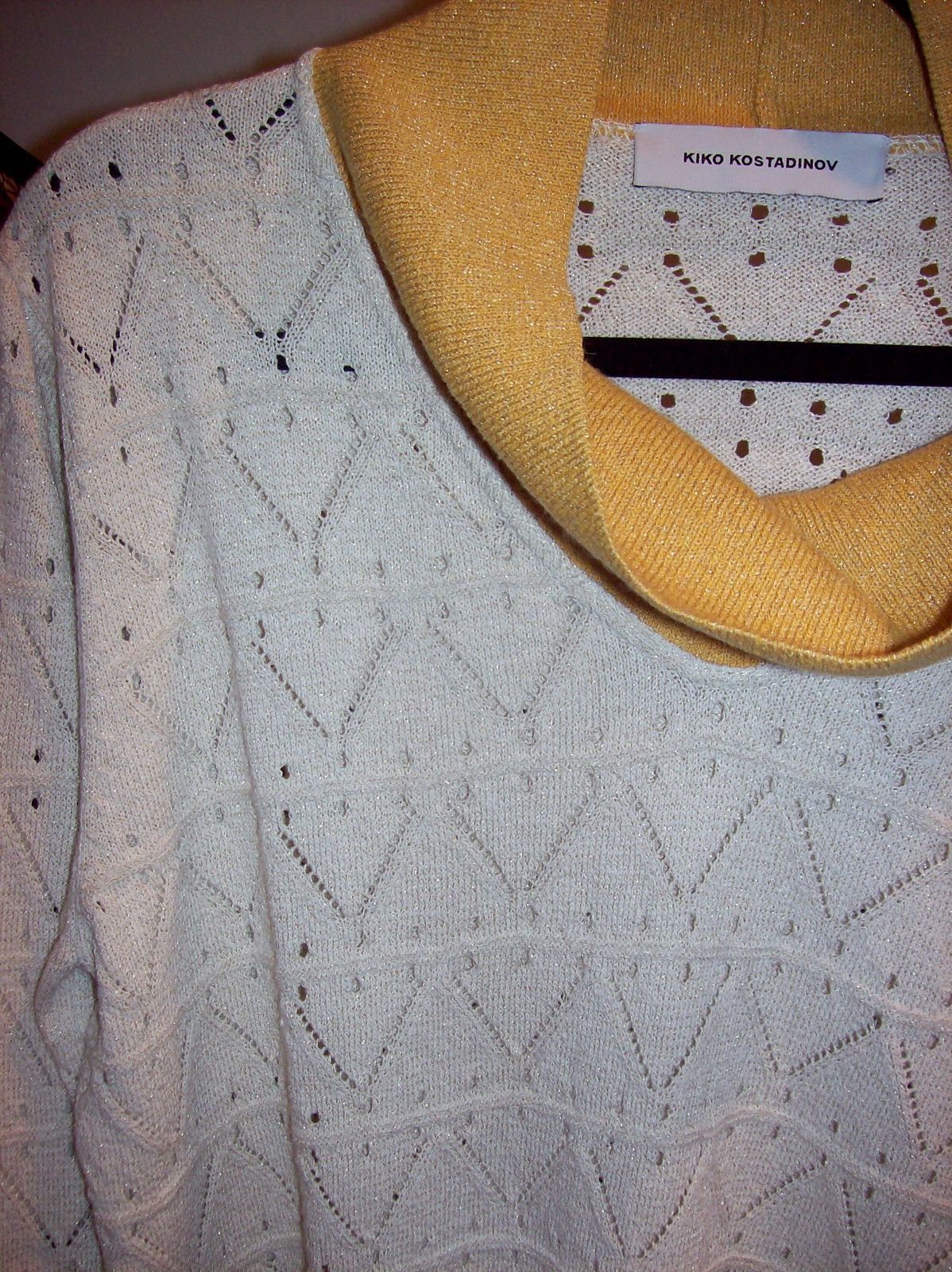 Kiko Kostadinov Kiko Kostadinov SS24 Beige & Yellow Brecht Turtleneck Size US M / EU 48-50 / 2 - 11 Thumbnail