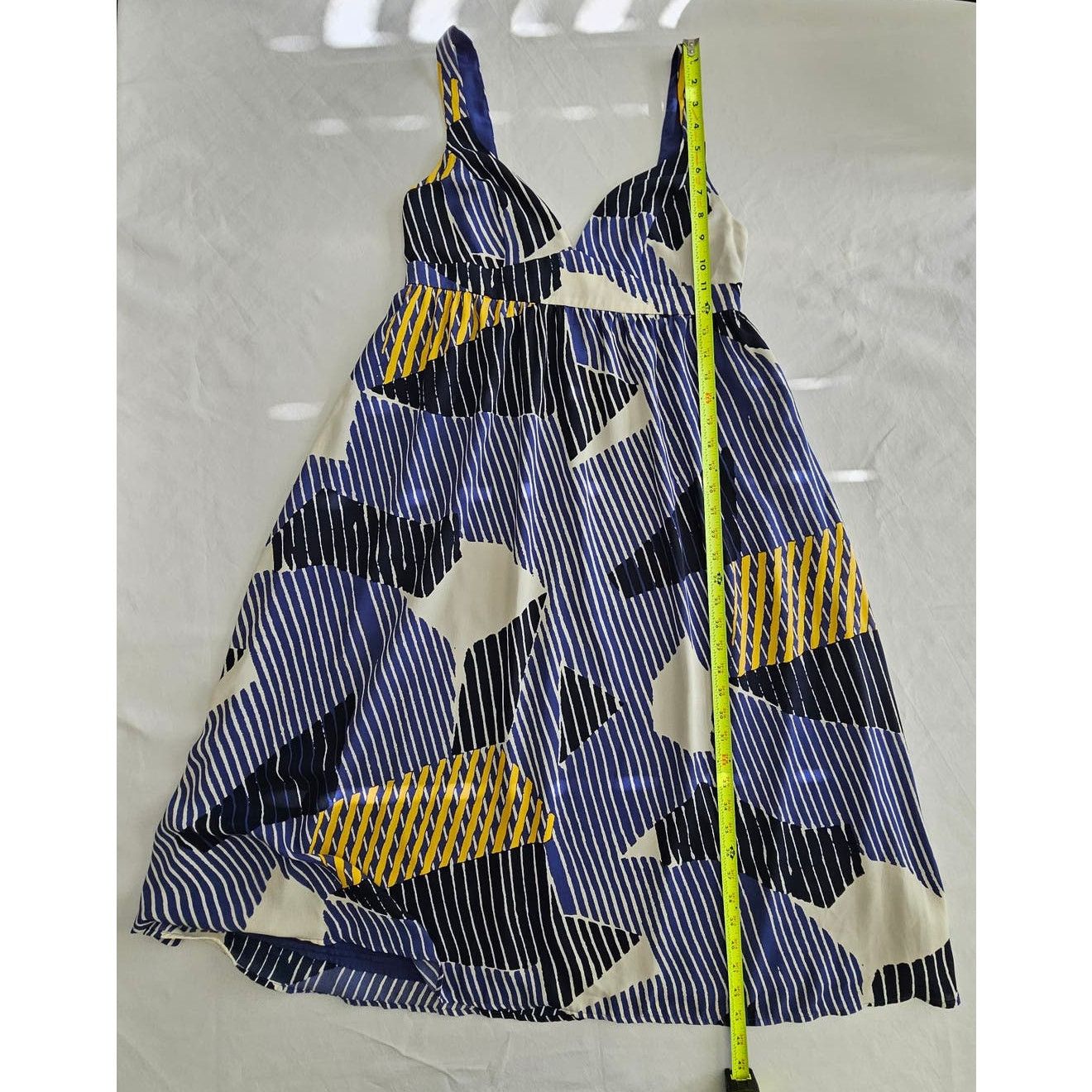 Banana Republic EUC BANANA REPUBLIC Empire-Waist Midi Chiffon Summer Dress 2 Size XS / US 0-2 / IT 36-38 - 9 Thumbnail