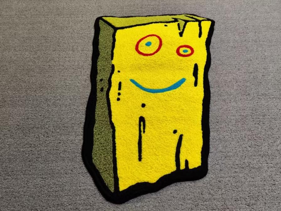 Other Ed Edd & Eddy Plank Wool Thread Carpet Size ONE SIZE - 1 Thumbnail