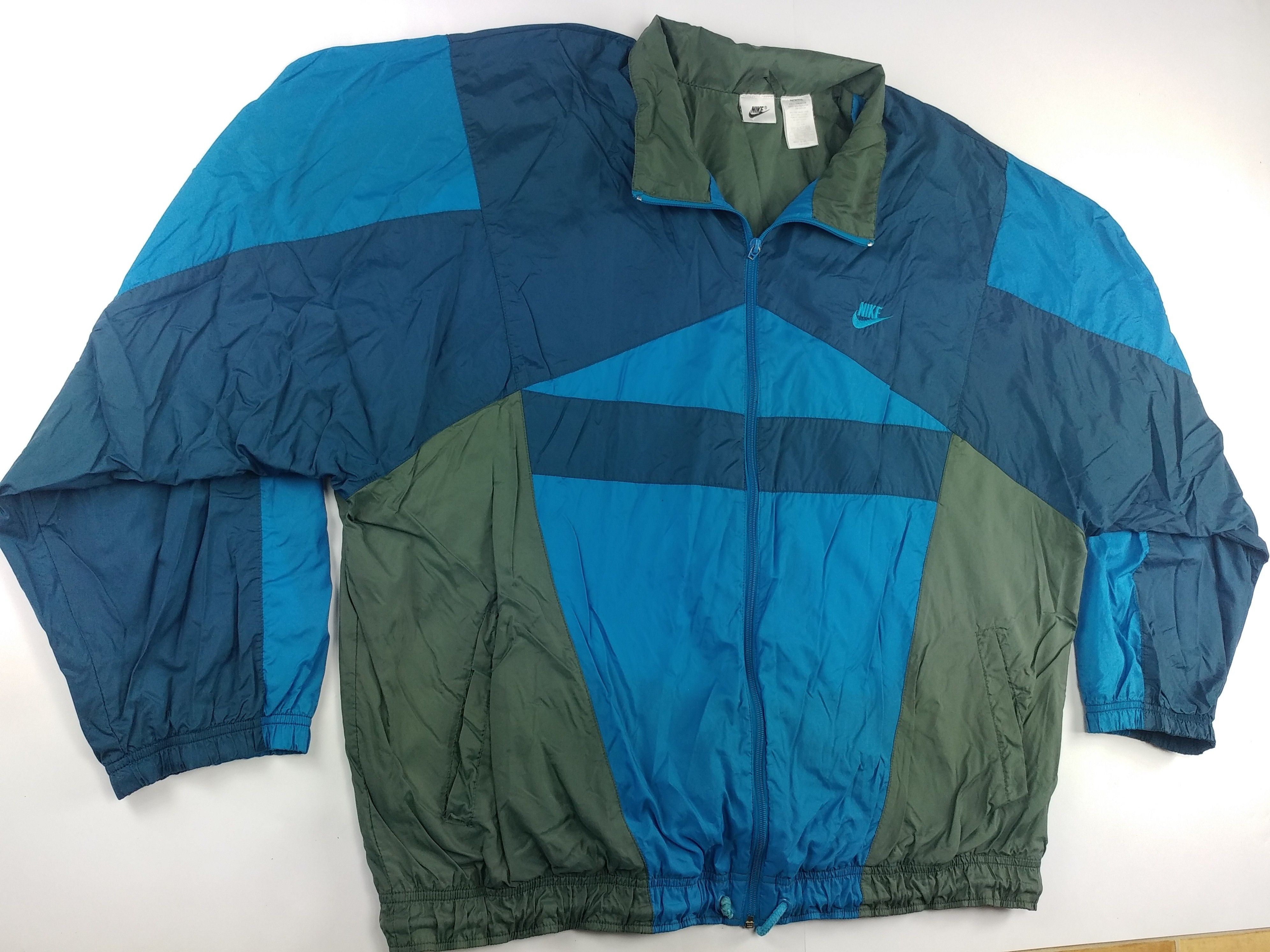 Nike Nike jacket, vintage track top, 90s skater 1990s Y2K XXL Size US XXL / EU 58 / 5 - 11 Thumbnail