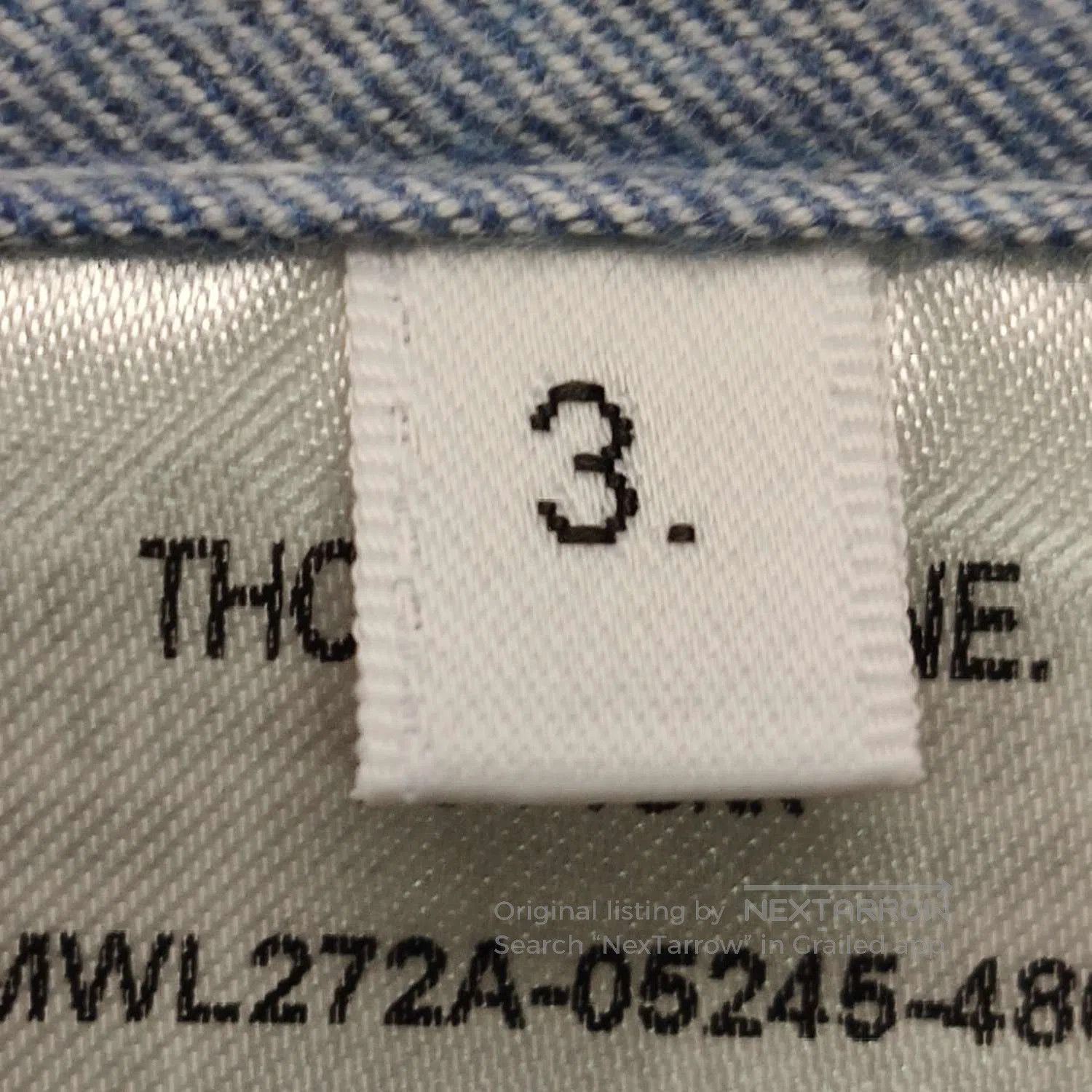 Thom Browne Thom Browne Blue Stripe Cotton Long. Size US L / EU 52-54 / 3 - 7 Thumbnail
