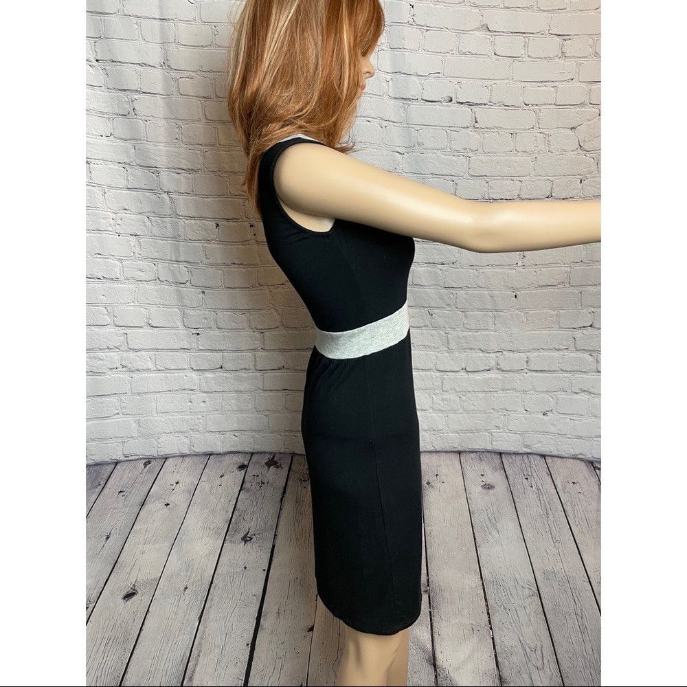 Other NWT New Red Haute Black Grey Jersey Dress Size XS Size XS / US 0-2 / IT 36-38 - 3 Thumbnail