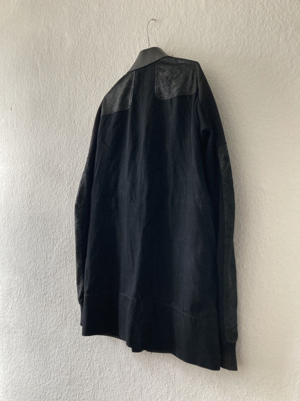 Rick Owens S/S 11 „ANTHEM“ Blistered Lamb Calf Leather Jacket M Size US M / EU 48-50 / 2 - 12 Thumbnail