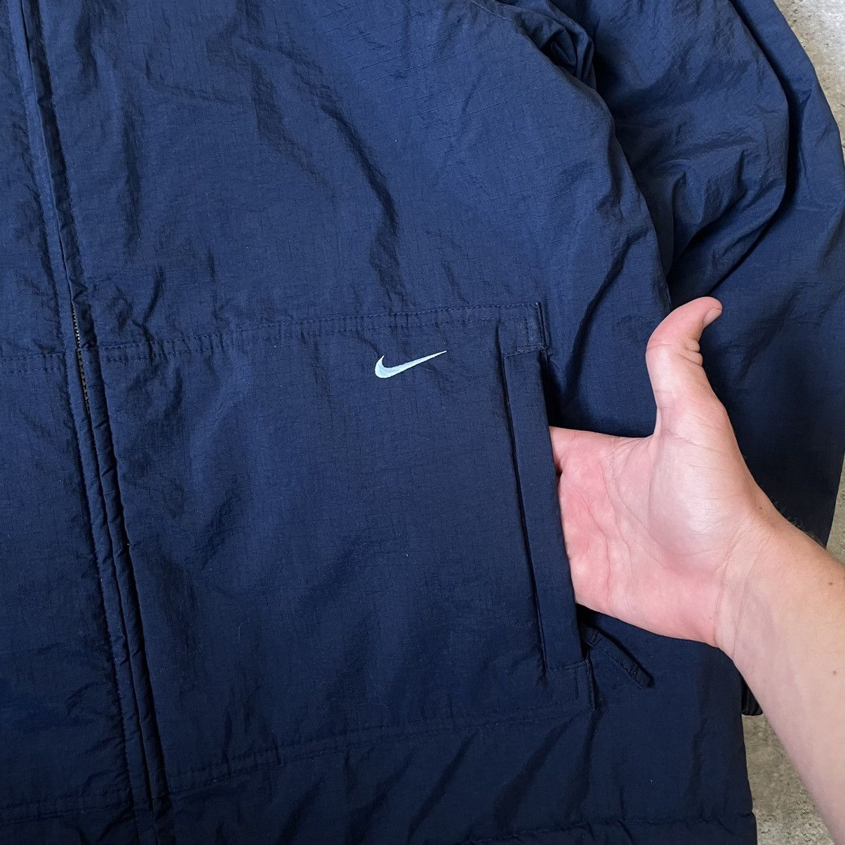 Nike × Nike ACG × Vintage Vintage Nike 90s Reversible Puffer Jacket Size US L / EU 52-54 / 3 - 4 Thumbnail