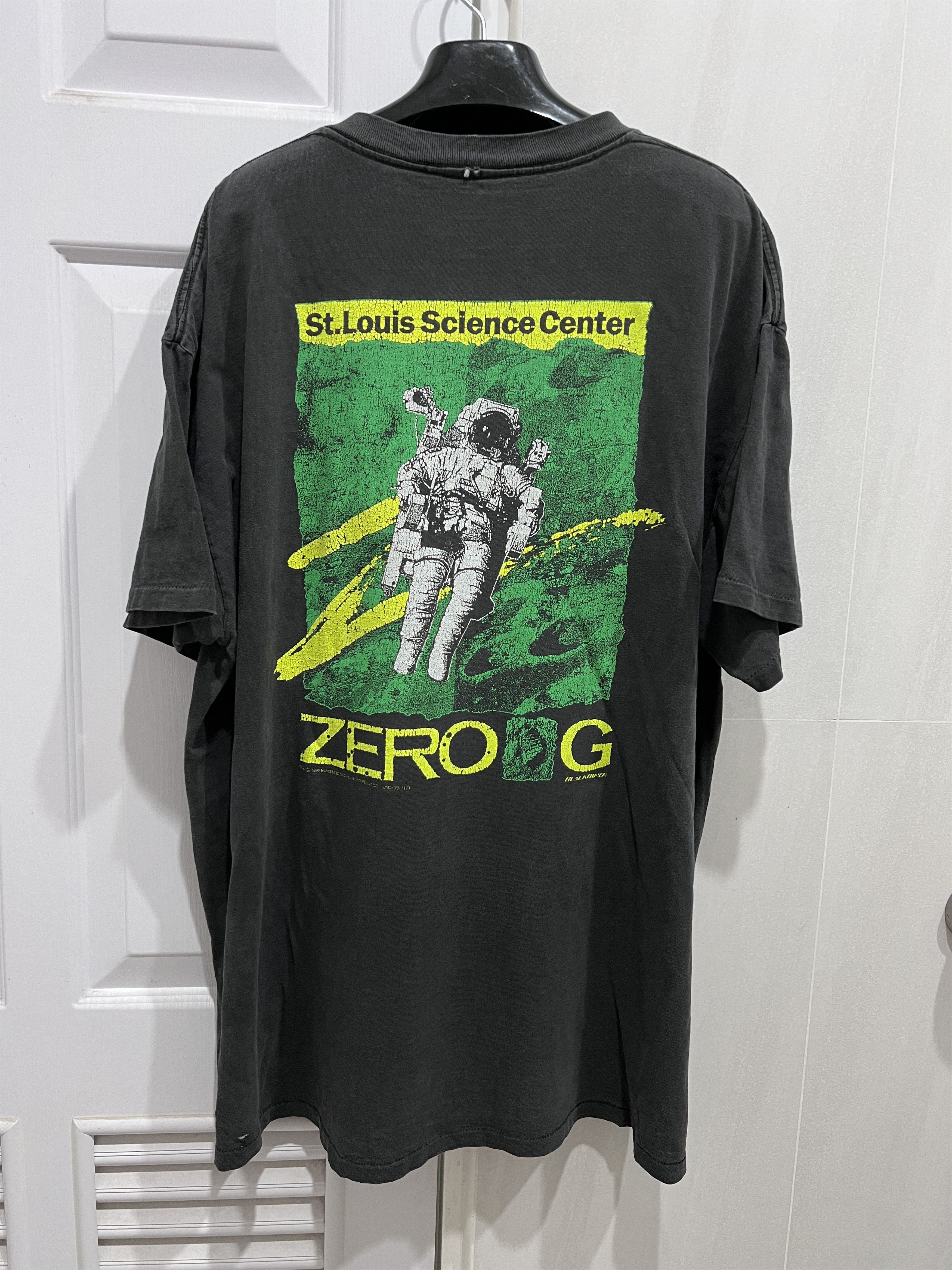 Arts & Science × Vintage Vintage Zero G St.Louis Science Center Promo Tee 2XL Faded Size US XXL / EU 58 / 5 - 2 Thumbnail