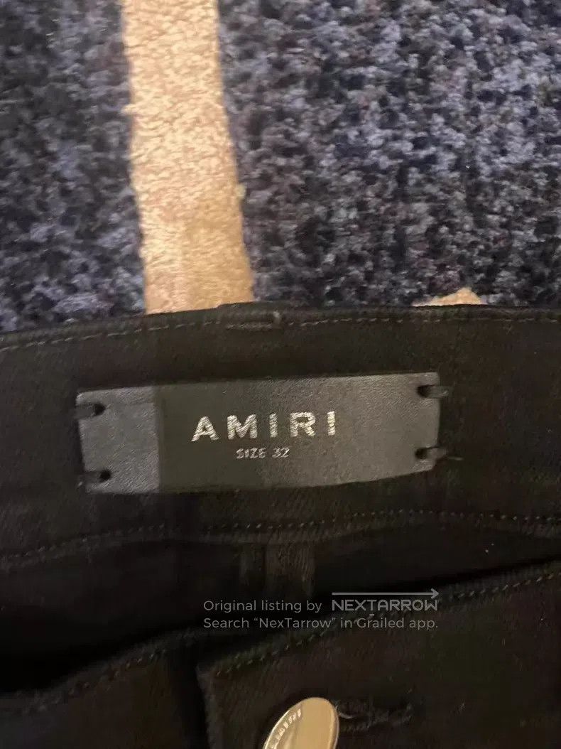 Amiri Amiri Classic seasonal cashew flower patchwork denim jeans Size US 32 / EU 48 - 3 Thumbnail