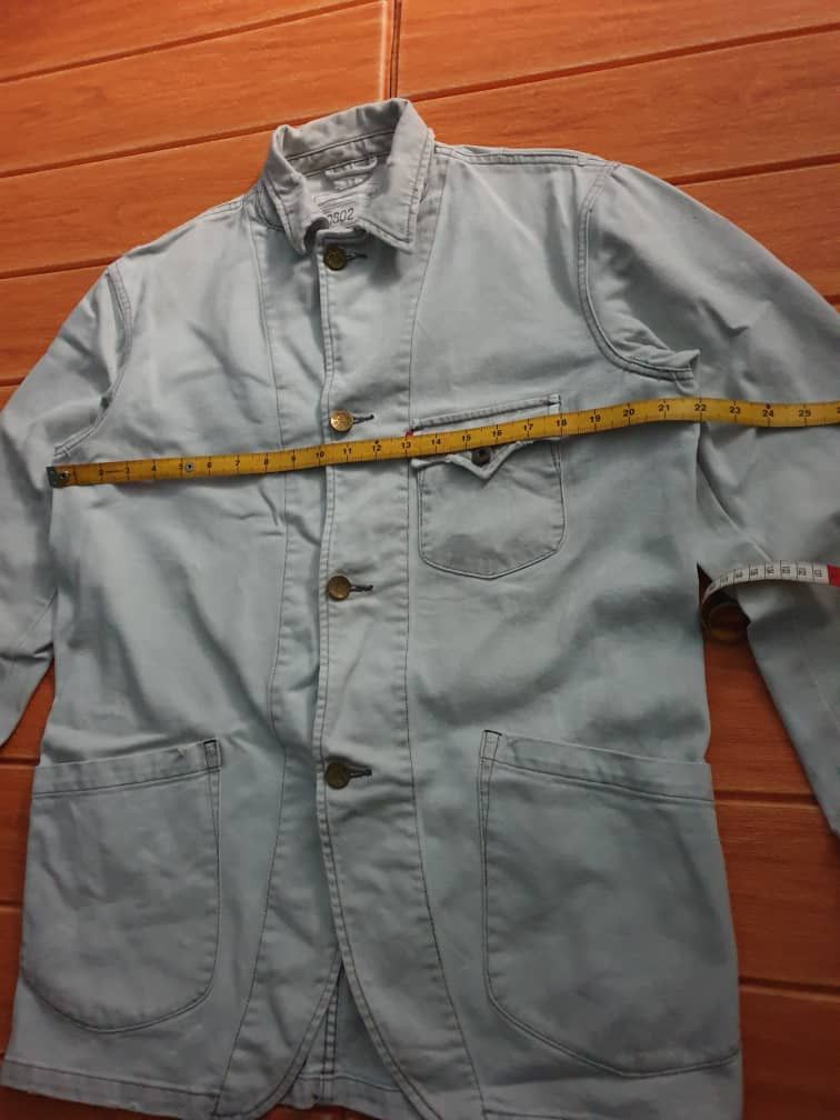 Levi's 💥Vintage levis stonewash workers denim jacket Size US L / EU 52-54 / 3 - 15 Thumbnail