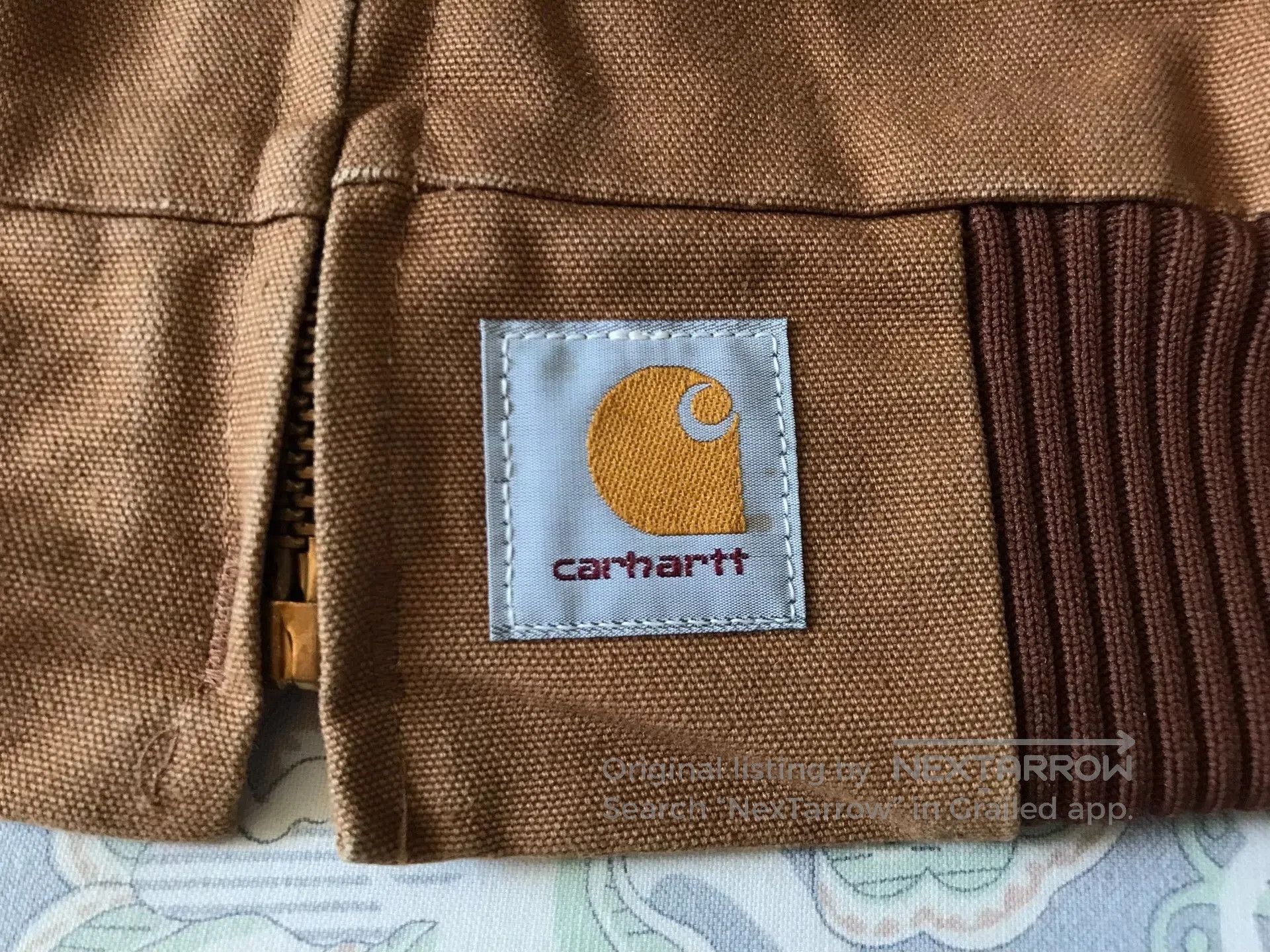 Carhartt Carhartt J13 BRN XL Canvas Jacket. Size US XL / EU 56 / 4 - 8 Thumbnail