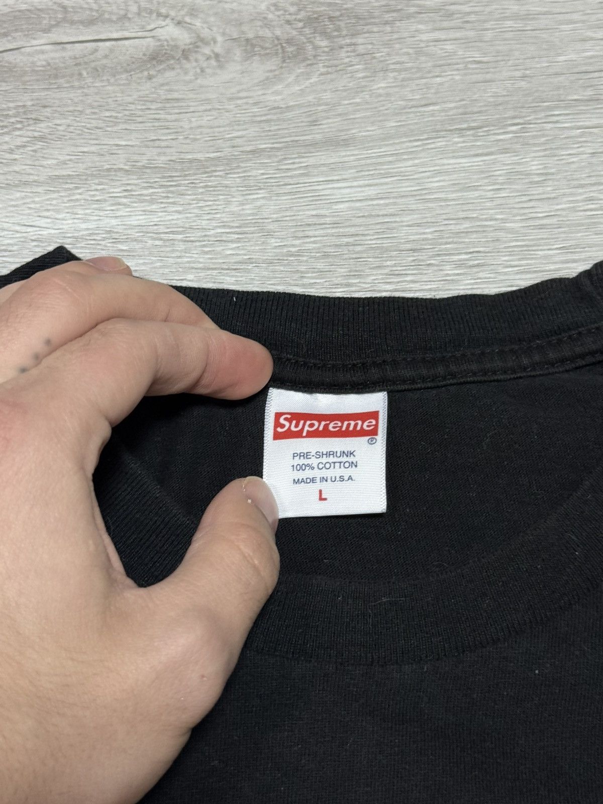 Supreme Supreme Fuck heart tee shirt 2017 Size US L / EU 52-54 / 3 - 5 Thumbnail