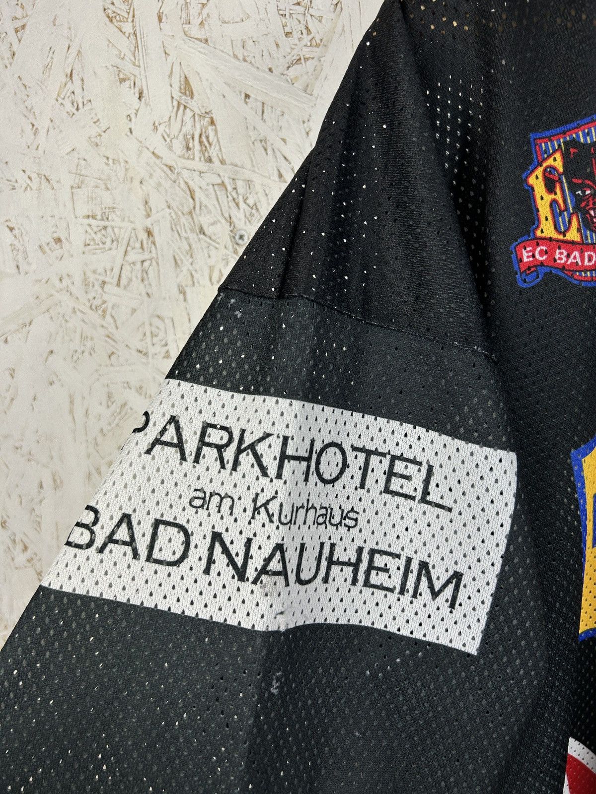 NHL 90s Bad Nauheim EC 1996/97 Match Worn #11 Michel Hockey Jrsy Size US XL / EU 56 / 4 - 3 Thumbnail