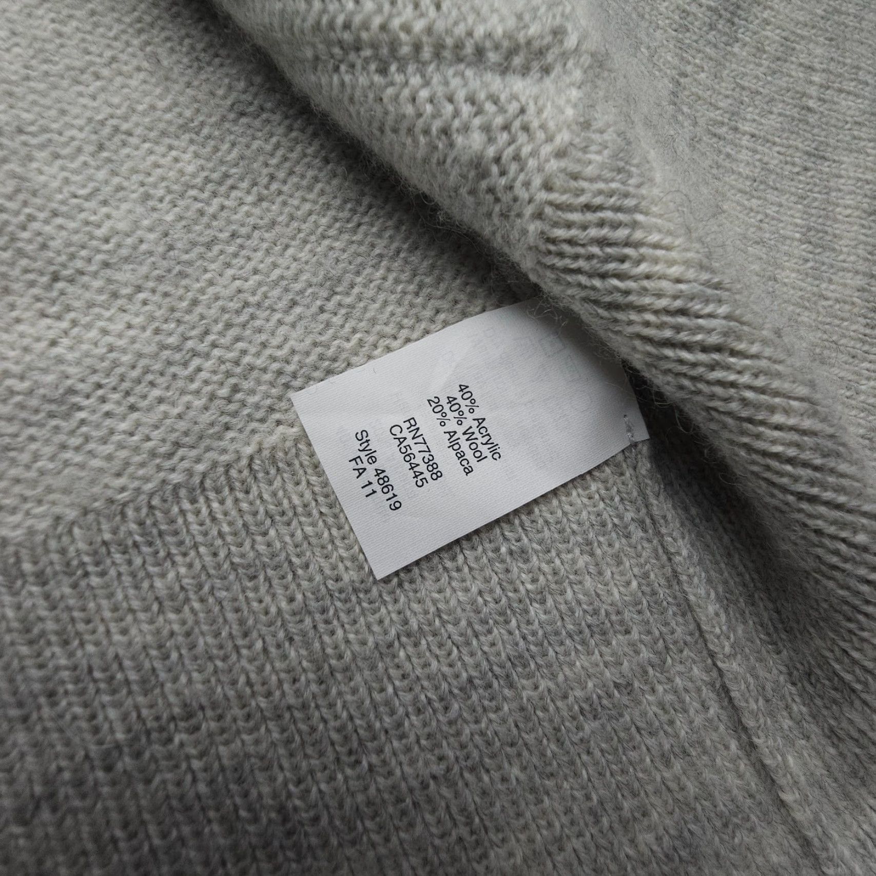 J.Crew J. Crew Cardigan Womens Small Gray Open Pockets Lightweight Knit Wool Alpaca Blend Sweater Winter Light Size S / US 4 / IT 40 - 8 Thumbnail