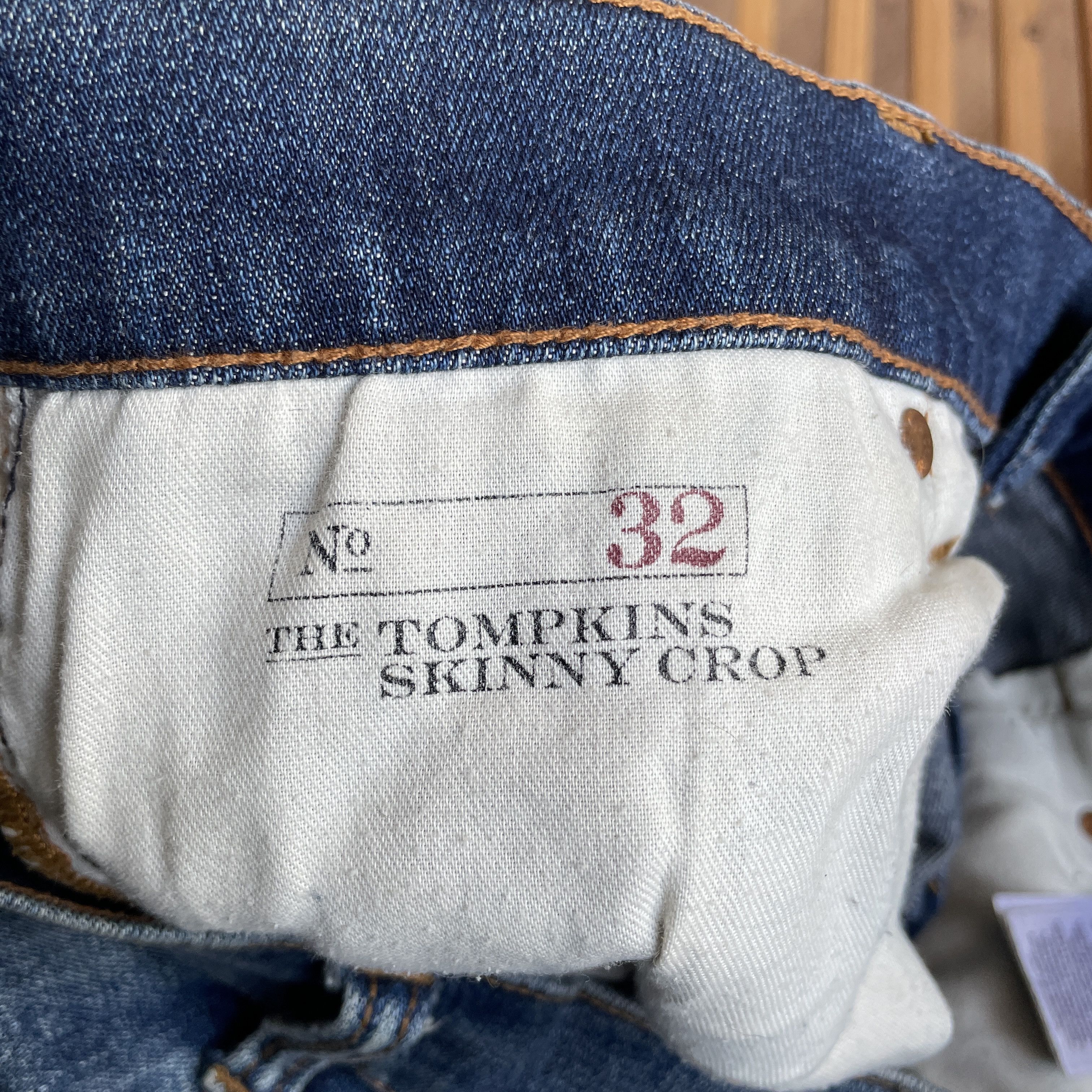 Polo Ralph Lauren Polo Ralph Lauren Womens Tompkins Skinny Distressed Denim Size 32" / US 10 / IT 46 - 10 Thumbnail