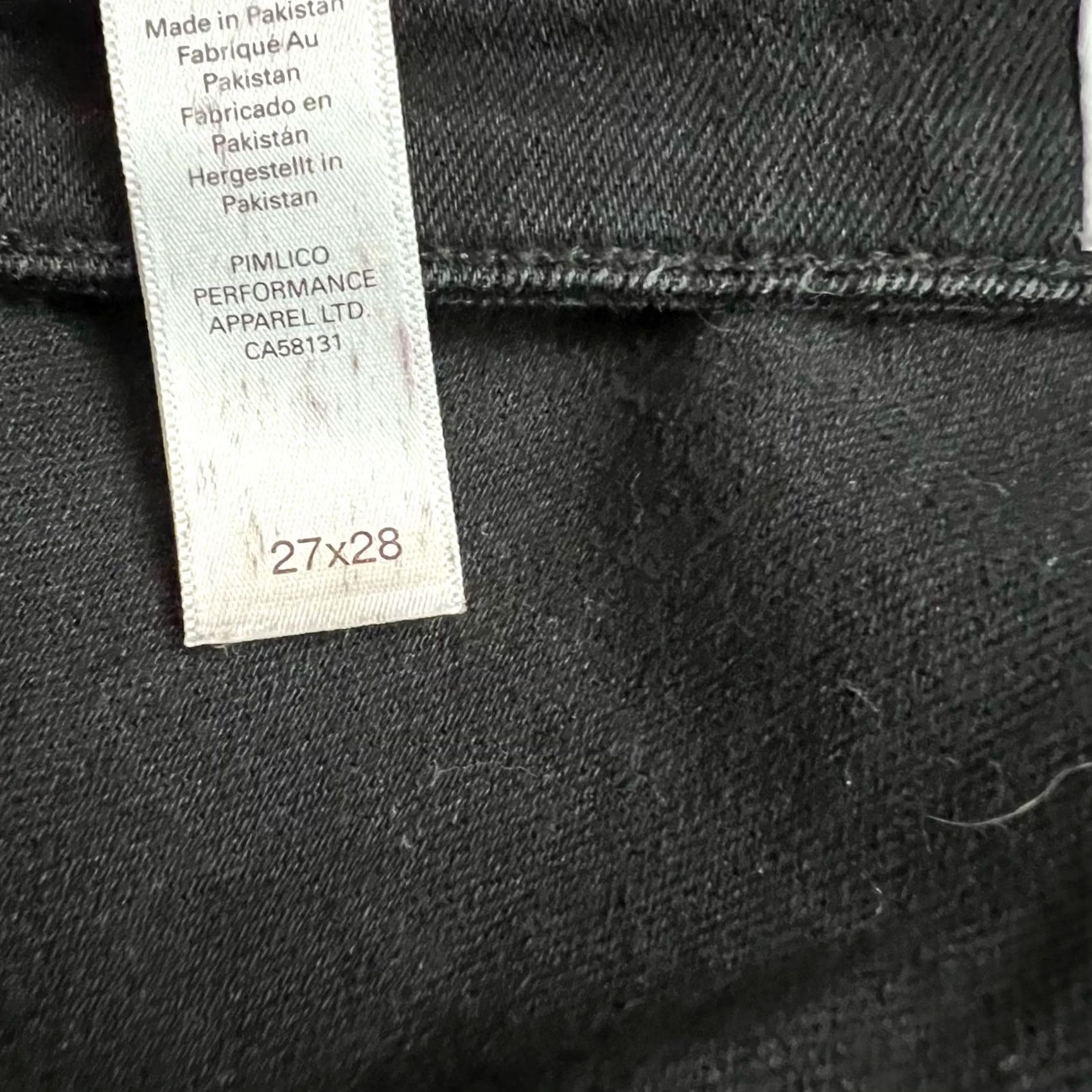 DUER DU/ER Pants Womens 27 x 28 Black Skinny Chino, Regular, Ankle, Women, Pants, DU/ER, Black, 27, 28, Skinny, Chino Size 27" / US 4 / IT 40 - 6 Thumbnail