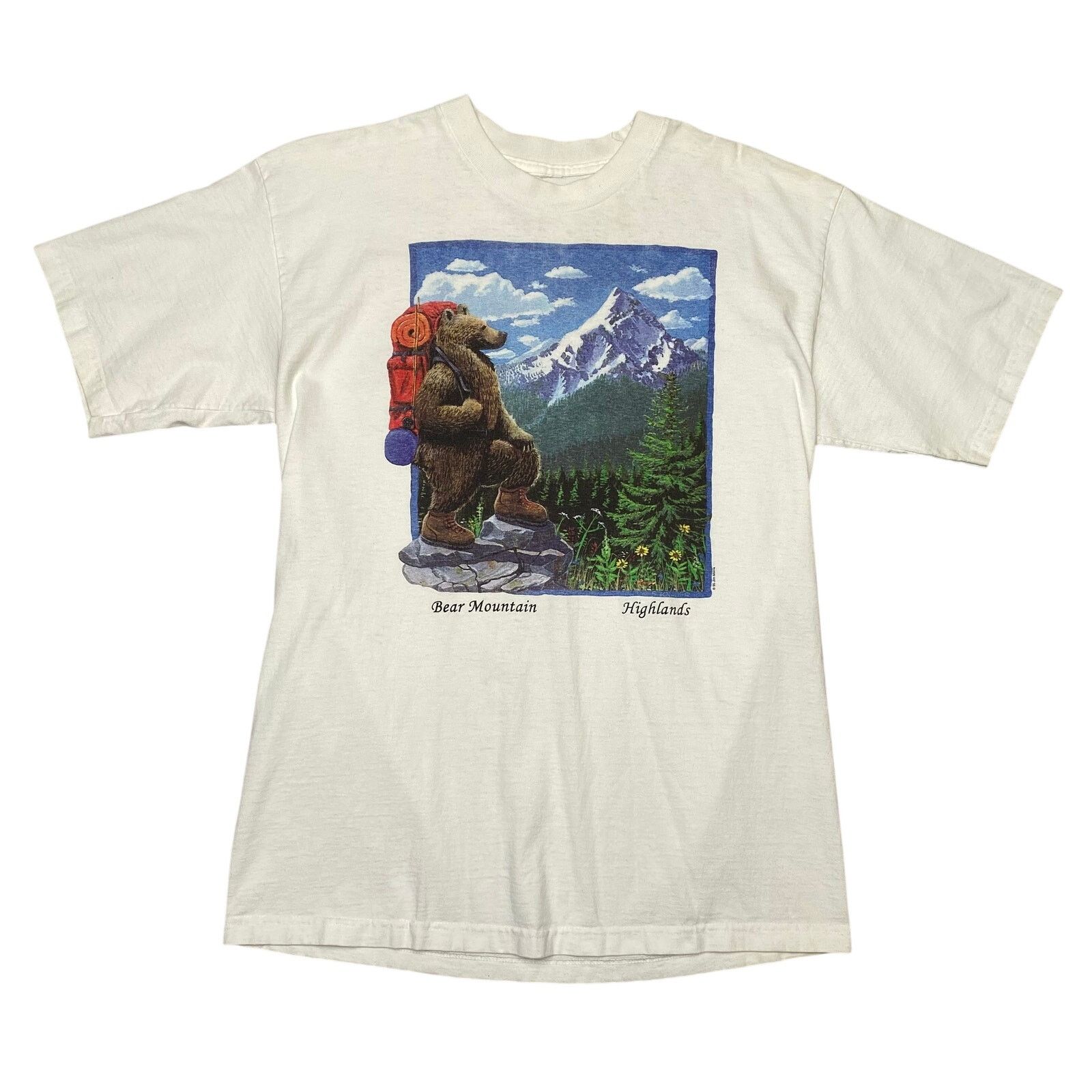 Vintage Vintage 1995 Jim Morris Bear Mountain Highlands Shirt 22x30 Size US L / EU 52-54 / 3 - 1 Thumbnail