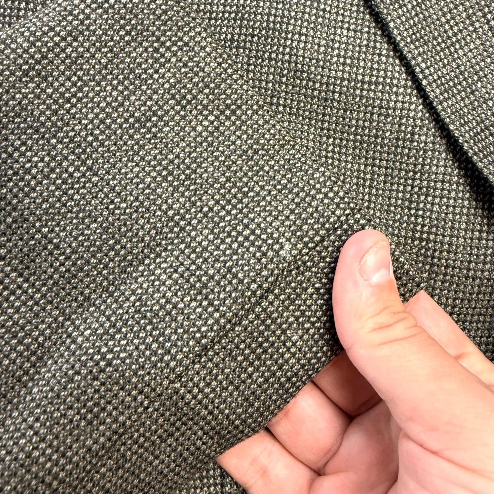 Chaps VTG Chaps Blazer Jacket Mens 40S Wool Nailhead Green Notch Lapel Single-Breasted Four-Button Front 2-Button Front Size 40R - 4 Thumbnail