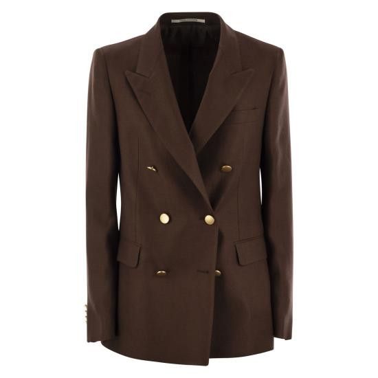 スーツ TAGLIATORE Women Suit Jackets 340021 J HONEY EA912 BROWN Tagliatore TAGLIATORE Women Suit Jackets 340021 J HONEY
