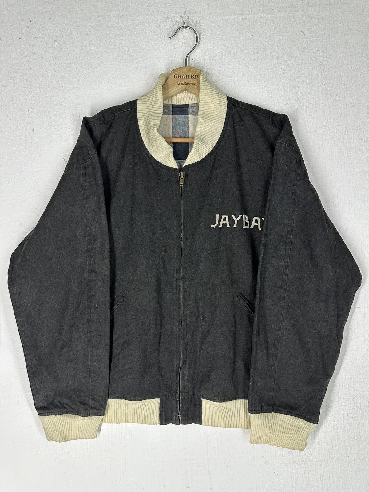 Caribbean Vintage Caribbean Just Bigi JayBay Reversible Bomber Jacket Size US M / EU 48-50 / 2 - 9 Thumbnail