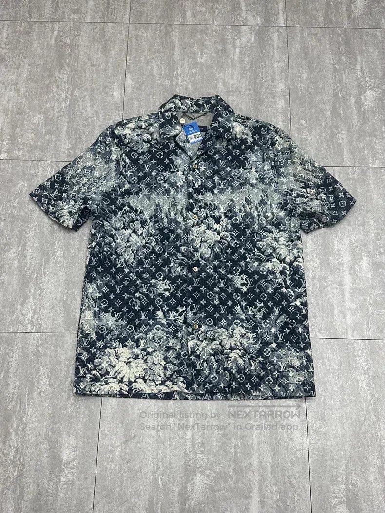 Louis Vuitton Louis Vuitton Flower and bird printed short-sleeved shirt Size US S / EU 44-46 / 1 - 1 Thumbnail