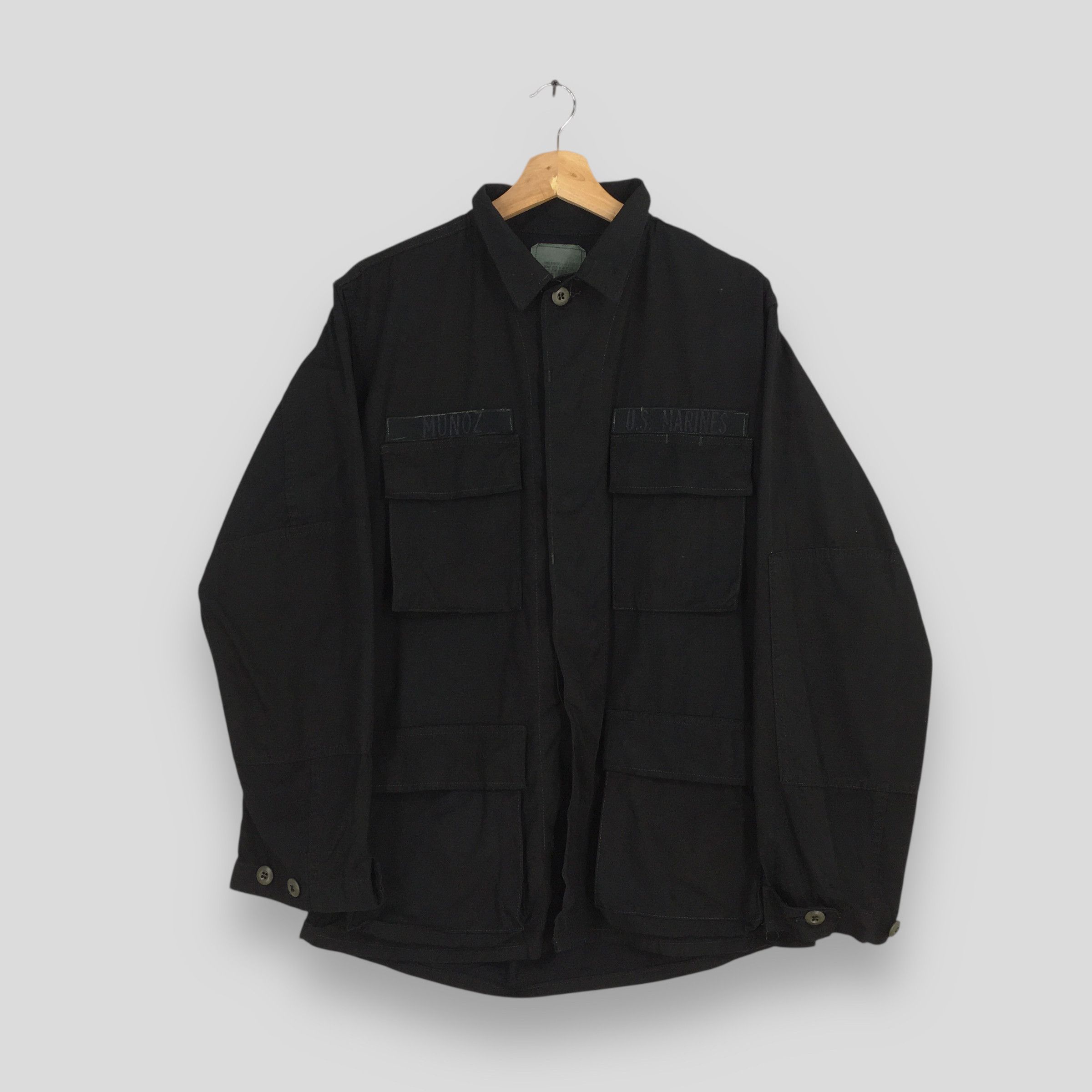 Vintage Vintage 80s M-65 Army Field Jacket Small Size US S / EU 44-46 / 1 - 1 Thumbnail