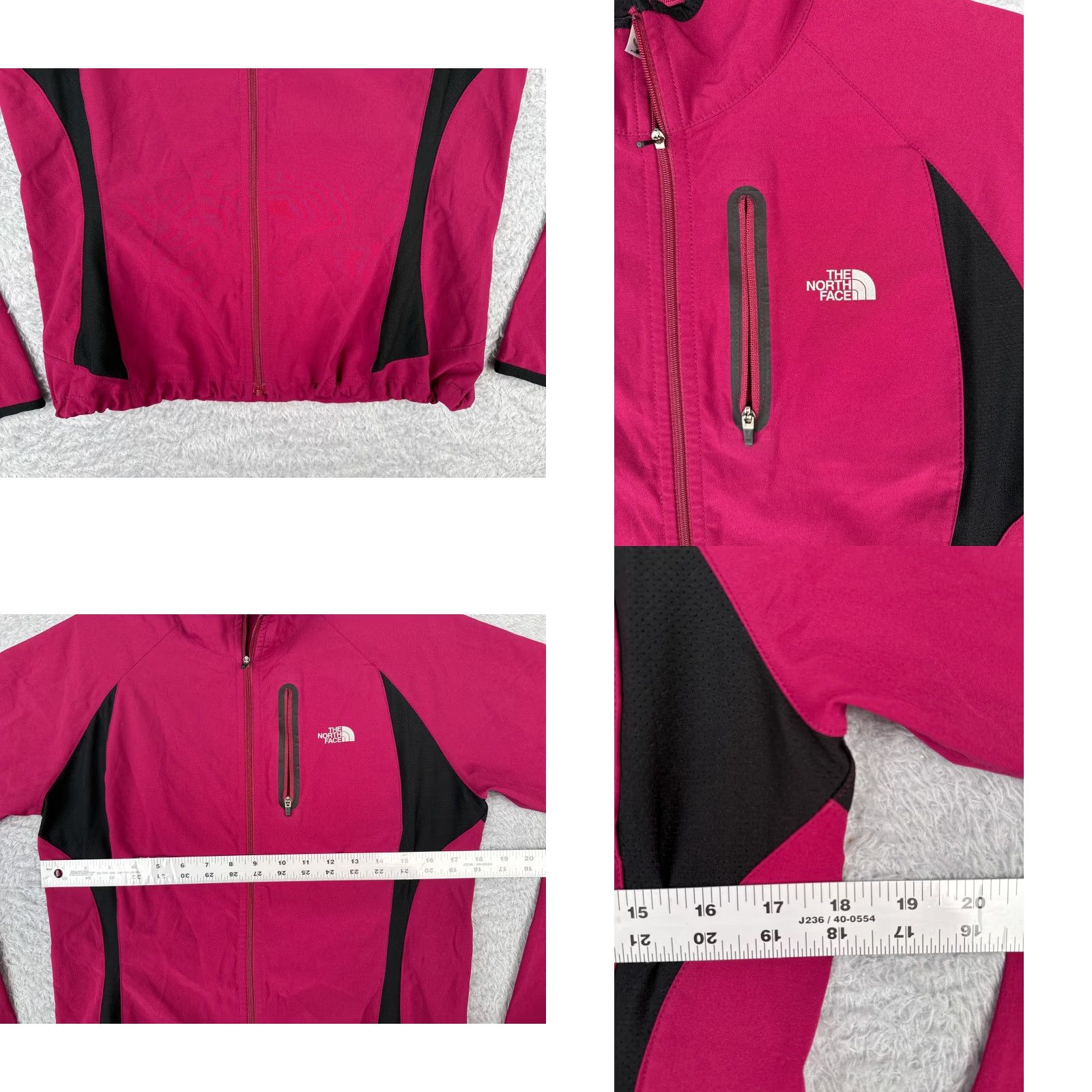 The North Face The North Face Jacket Women Medium Pink Full Zip TNF Apex 100% Polyester Pockets Size M / US 6-8 / IT 42-44 - 8 Thumbnail
