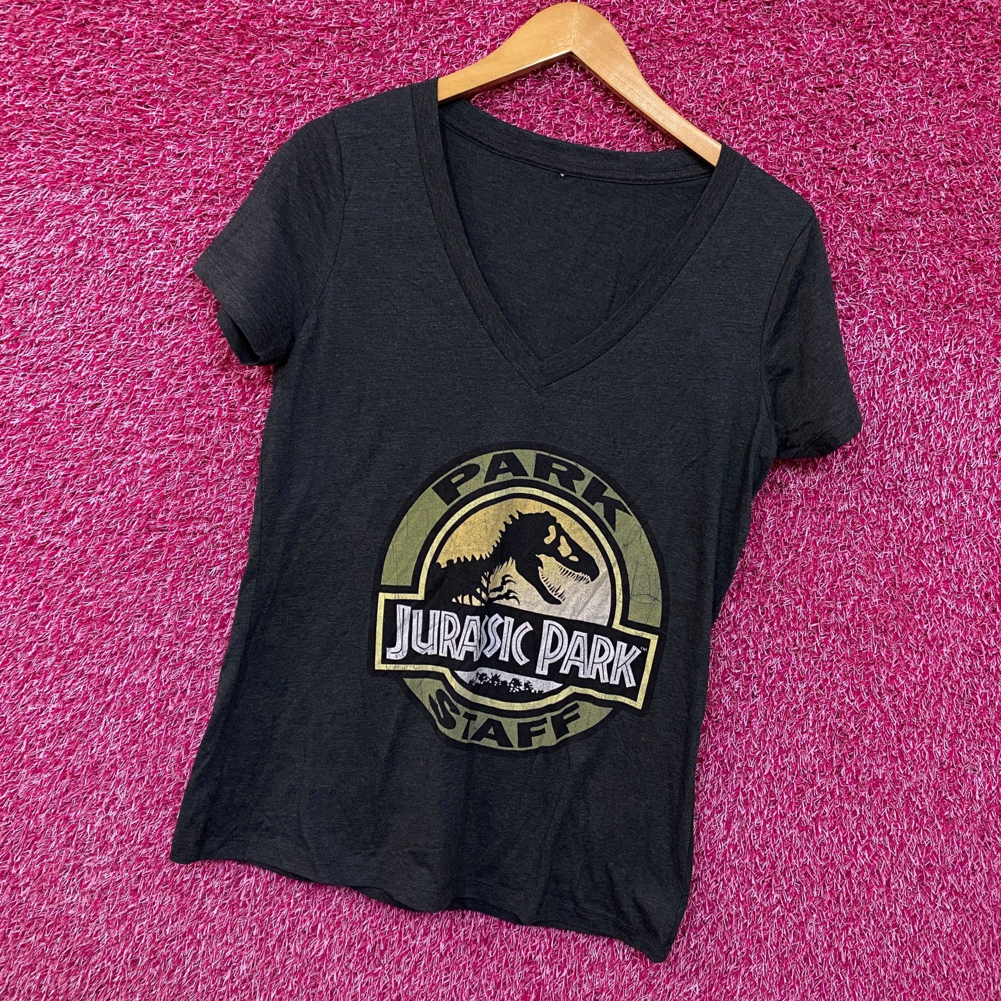 Other Jurassic Park Staff Movie Promo grey womans Tshirt size Medi Size M / US 6-8 / IT 42-44 - 3 Thumbnail