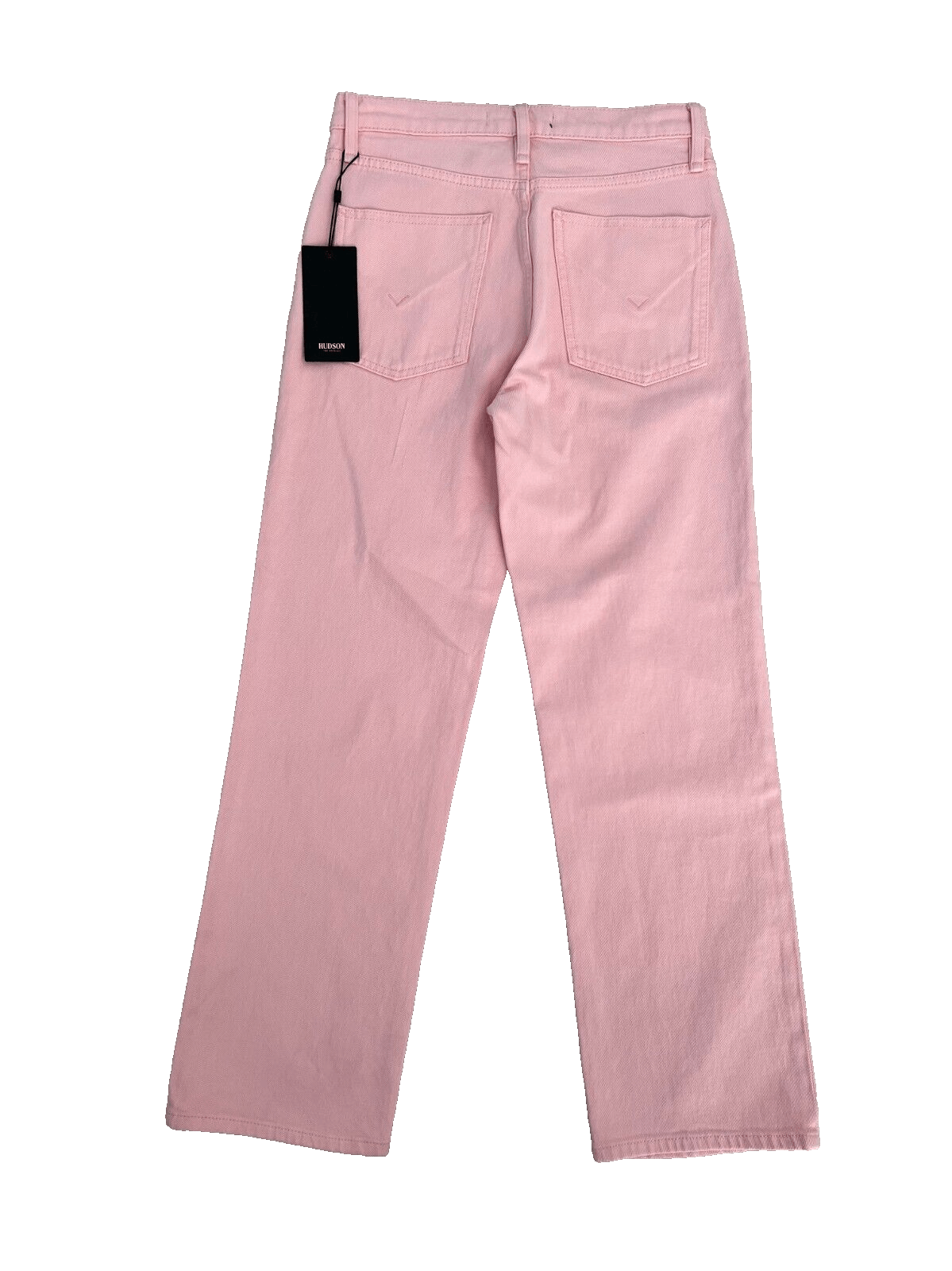 Hudson Hudson Remi Straight Cropped Jeans Soft Pink ( 26 ) Size 26" / US 2 / IT 38 - 6 Thumbnail