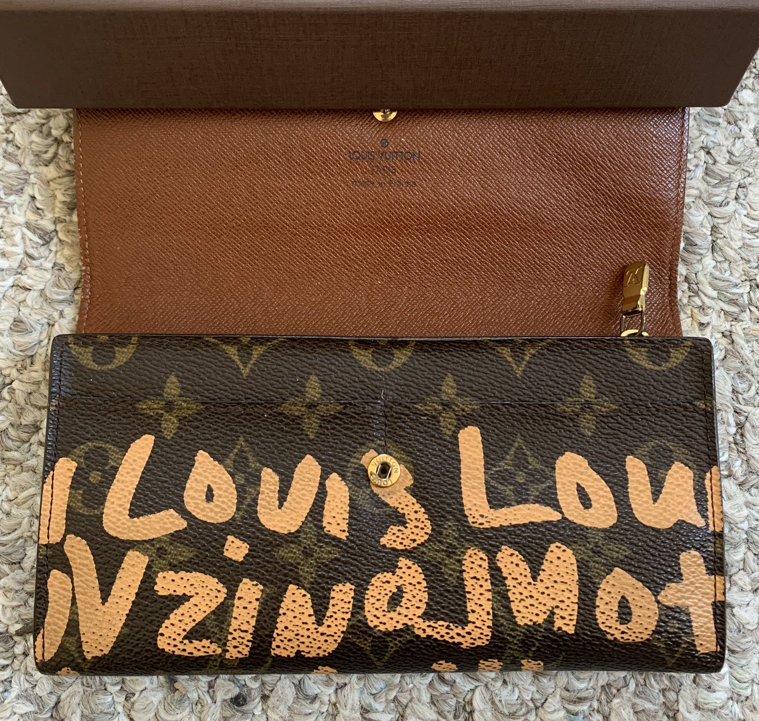 Louis Vuitton × Stephen Sprouse S/S 2001 Louis Vuitton x Sprouse Graffiti Monogram Wallet Size ONE SIZE - 7 Thumbnail