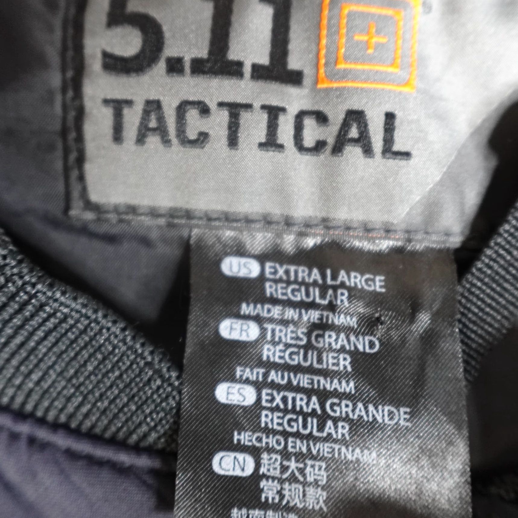 Vintage 5.11 Tactical Jacket XL Blue Bomber Full Zip Fleece Shirt? Size US XL / EU 56 / 4 - 6 Thumbnail