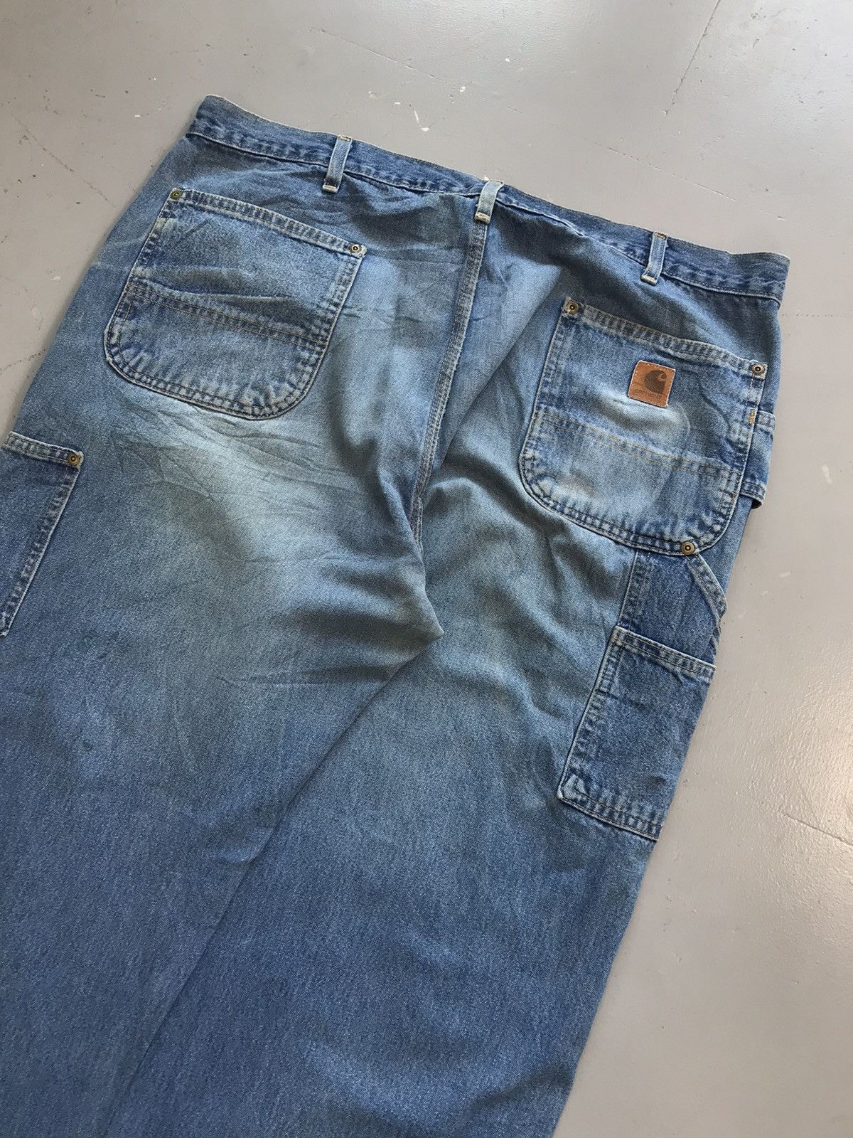 Carhartt × Vintage Vintage Carhartt B273 DST double knee carpenter denim Size US 41 - 7 Thumbnail