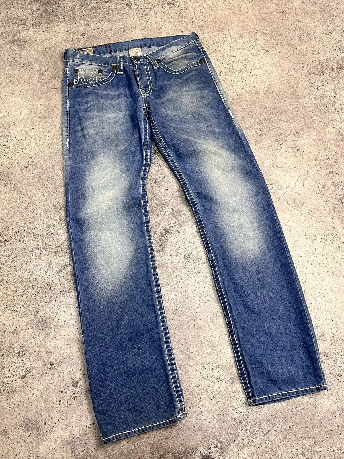 True Religion Vintage True Religion Denim Pants USA EdHardy Evisu Style Size US 34 / EU 50 - 3 Thumbnail