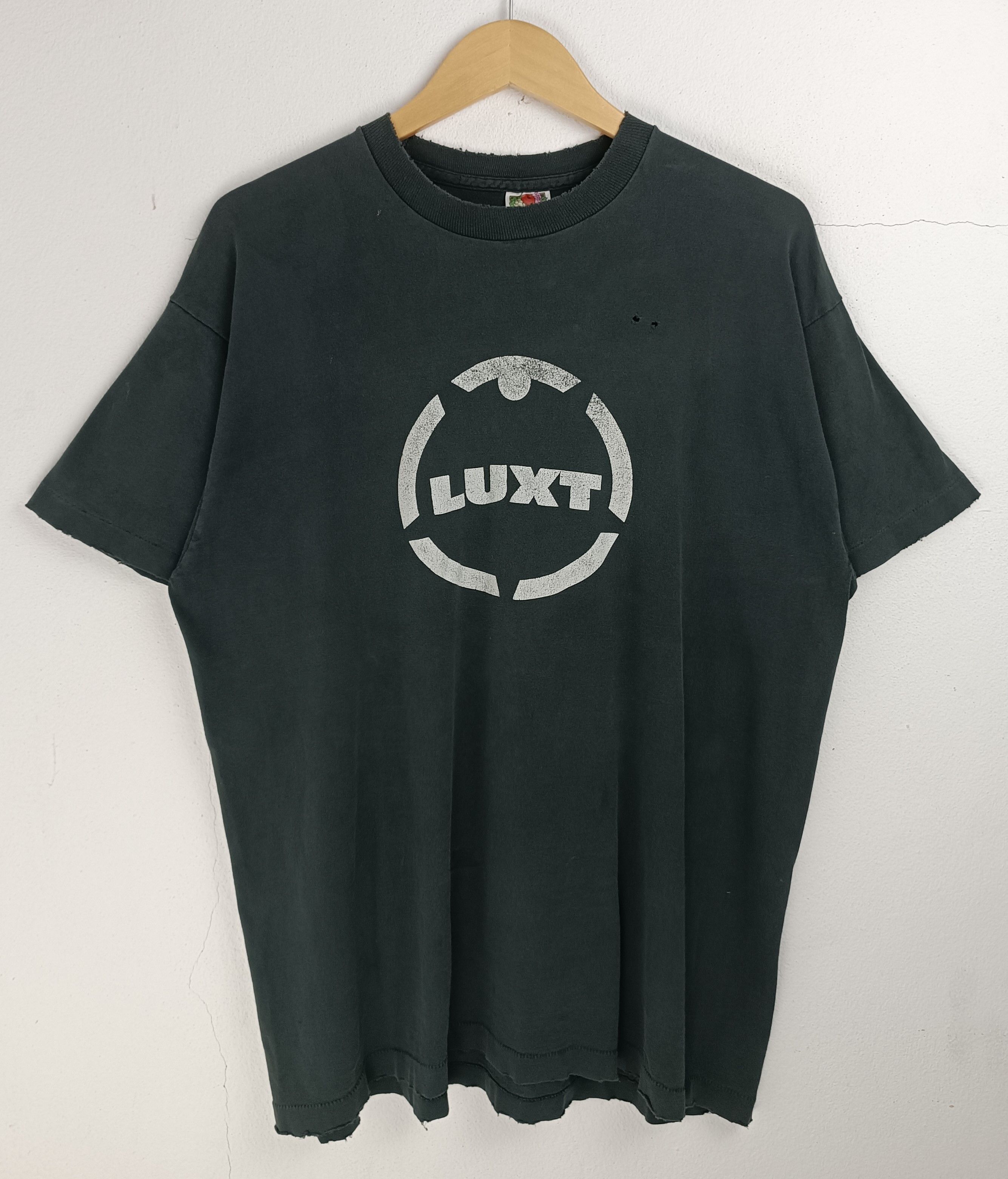 Band Tees THRASHED FADED VINTAGE 90'S LUXT BAND TEE nin ministry Size US XL / EU 56 / 4 - 3 Thumbnail