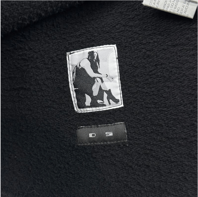 Rick Owens Rick Owens Black Patchwork Short Sleeve T-Shirt Size US XXL / EU 58 / 5 - 3 Thumbnail