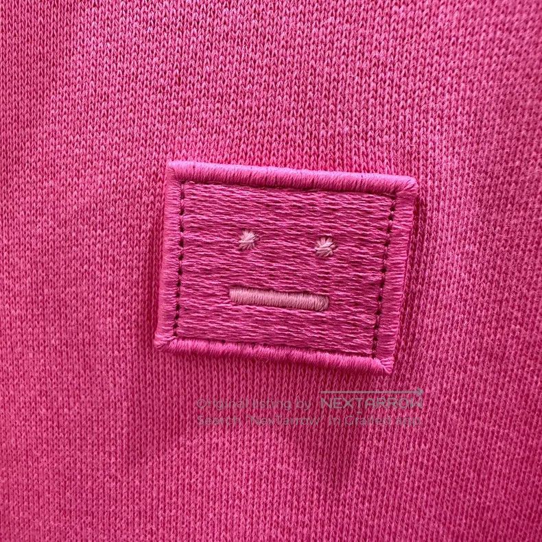 Acne Studios Acne Studios Smiley Embroidered Hoodie Size S / US 4 / IT 40 - 6 Thumbnail