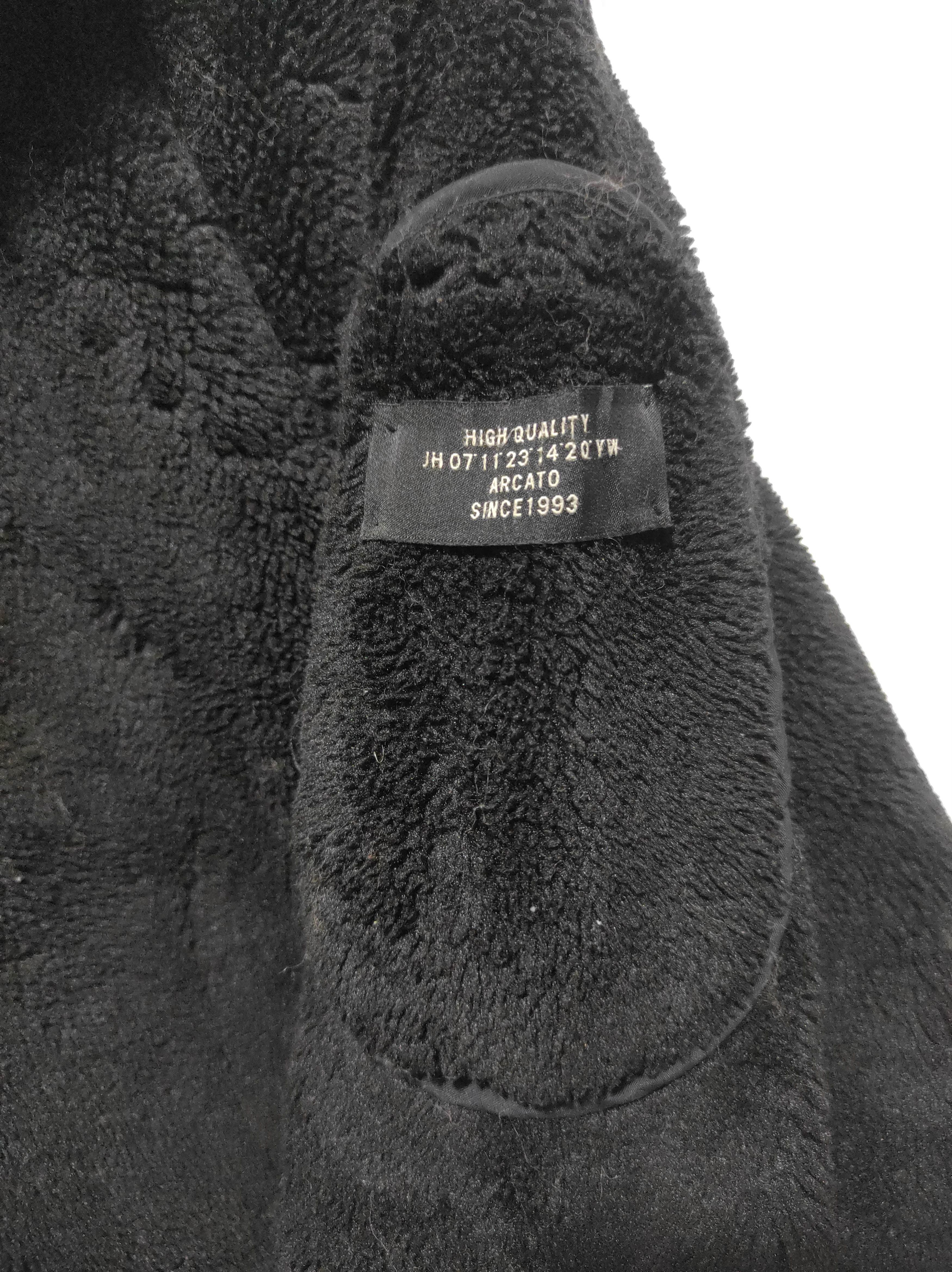 Japanese Brand Arcato Sherpa Fur Hoodie i6w9 lgb style Size US M / EU 48-50 / 2 - 4 Thumbnail